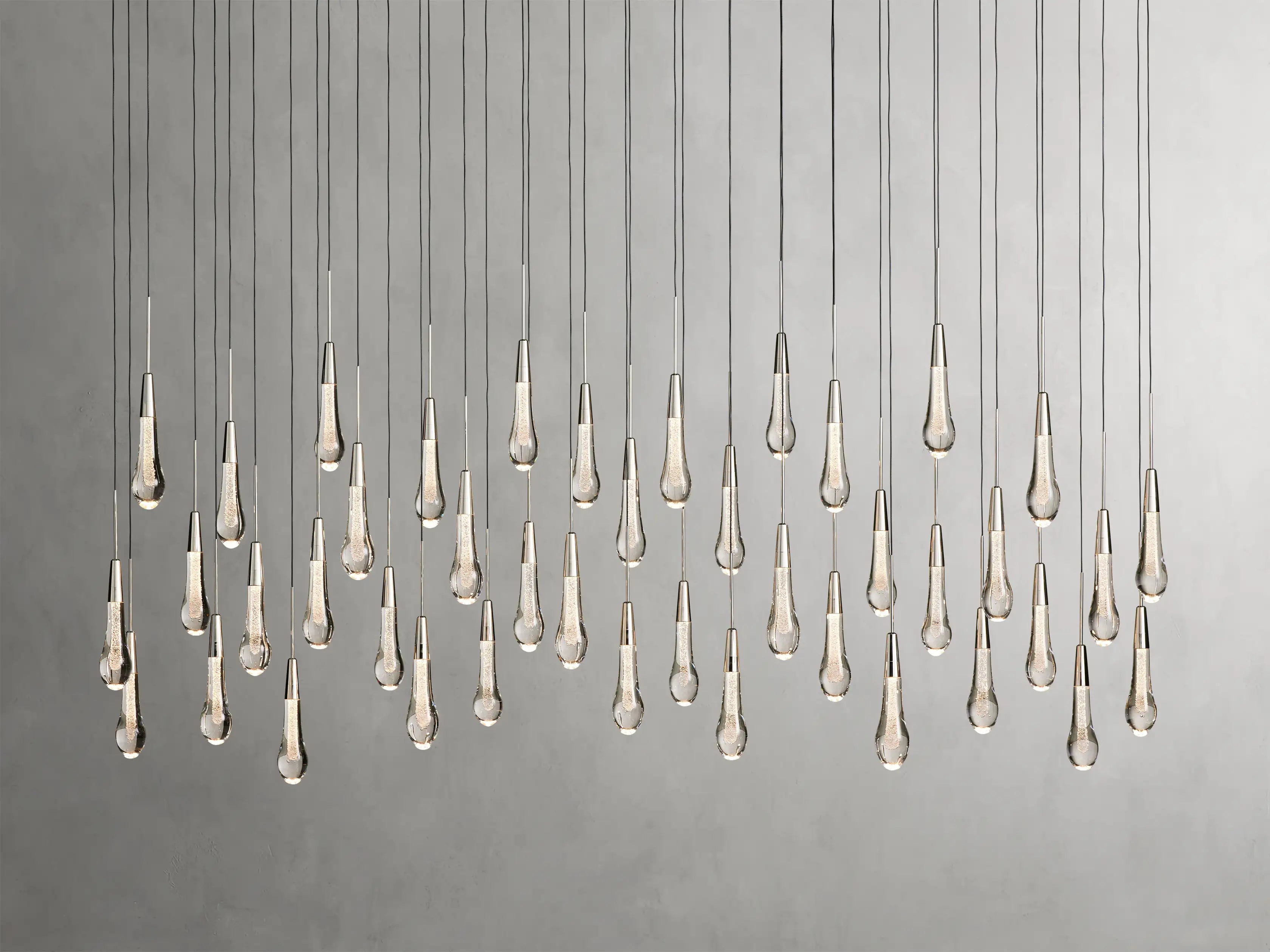 Soratai Glass Linear Chandelier