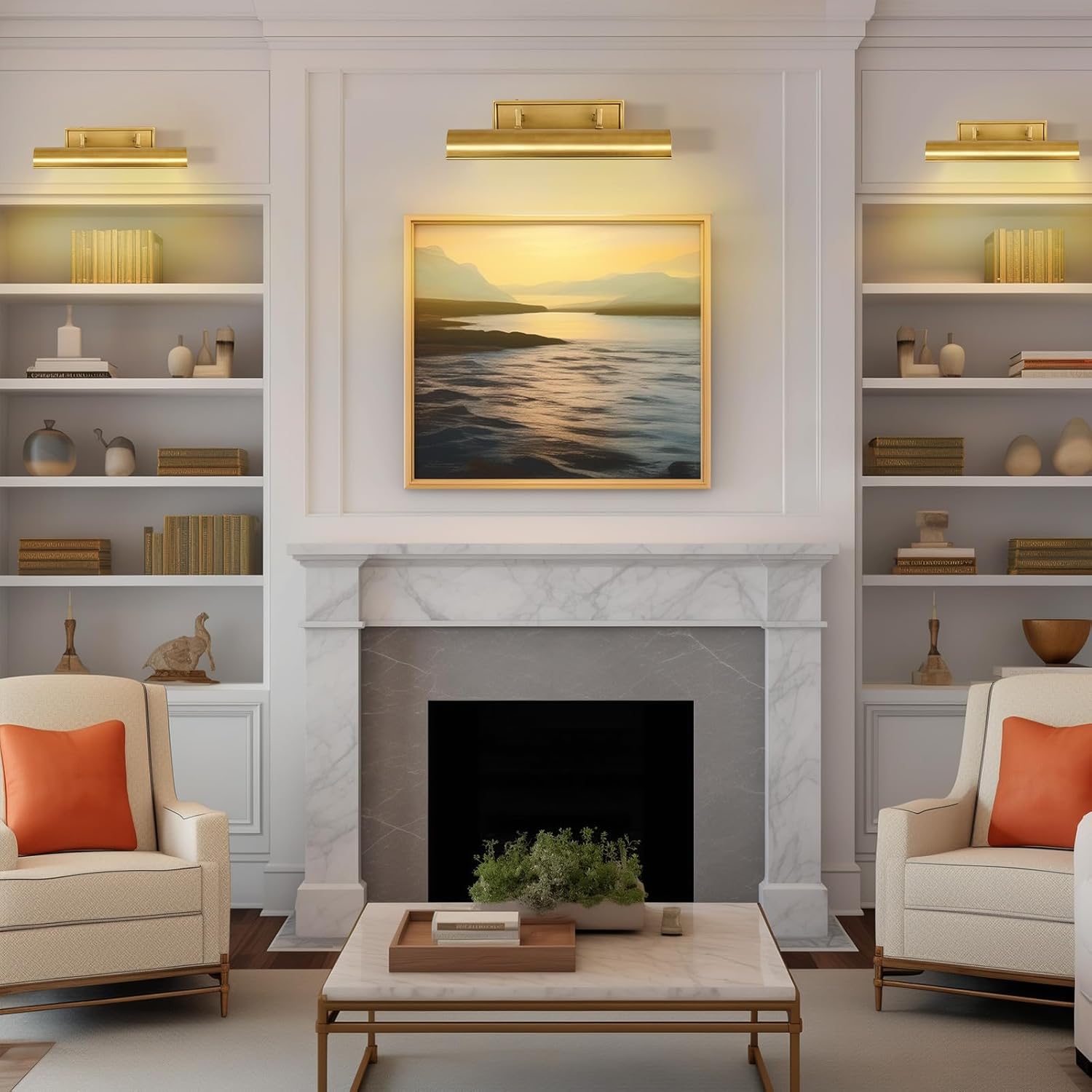 Modern 12in Picture Lights for Wall Hardwired