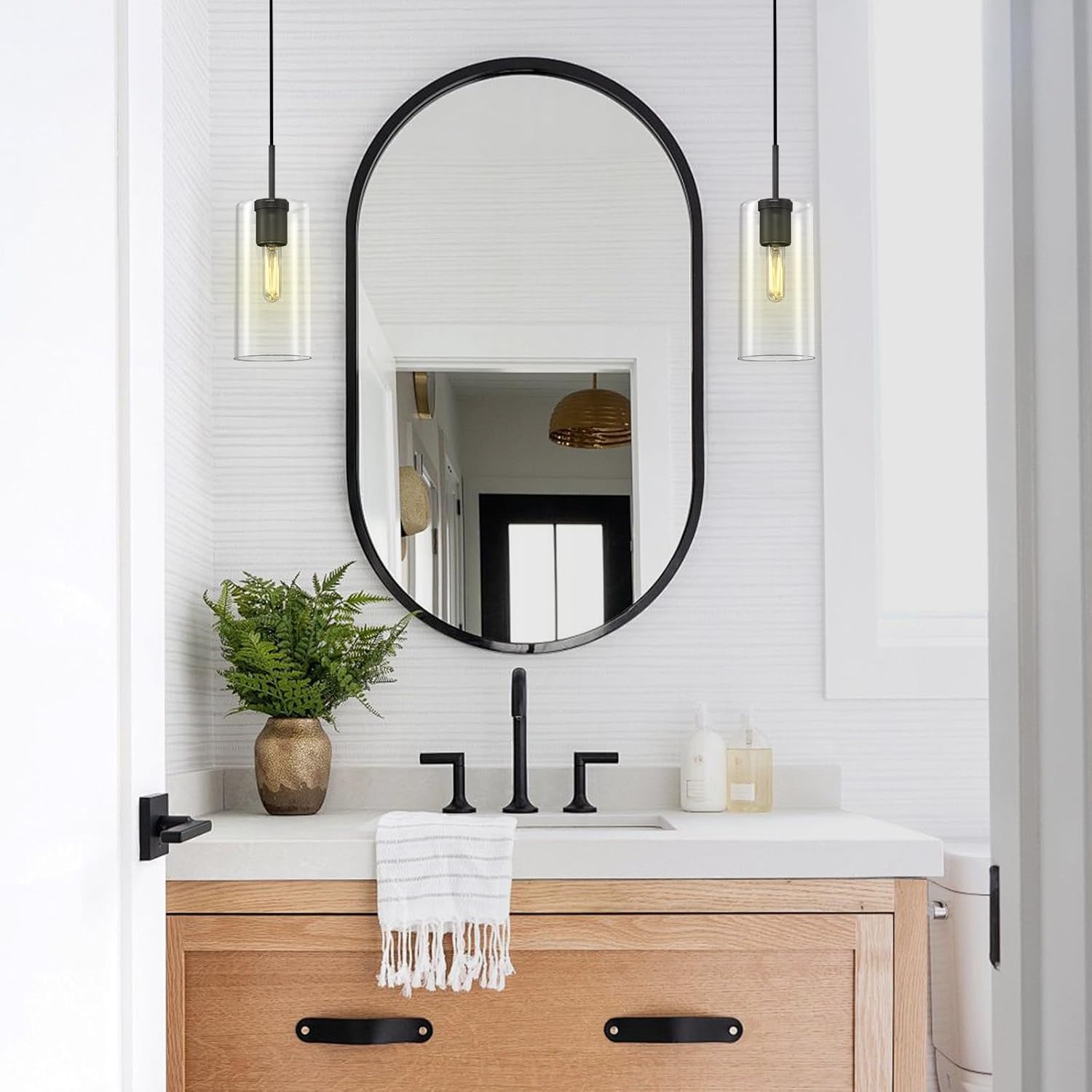 Modern Glass Pendant Lights Kitchen Island Pendant Lights