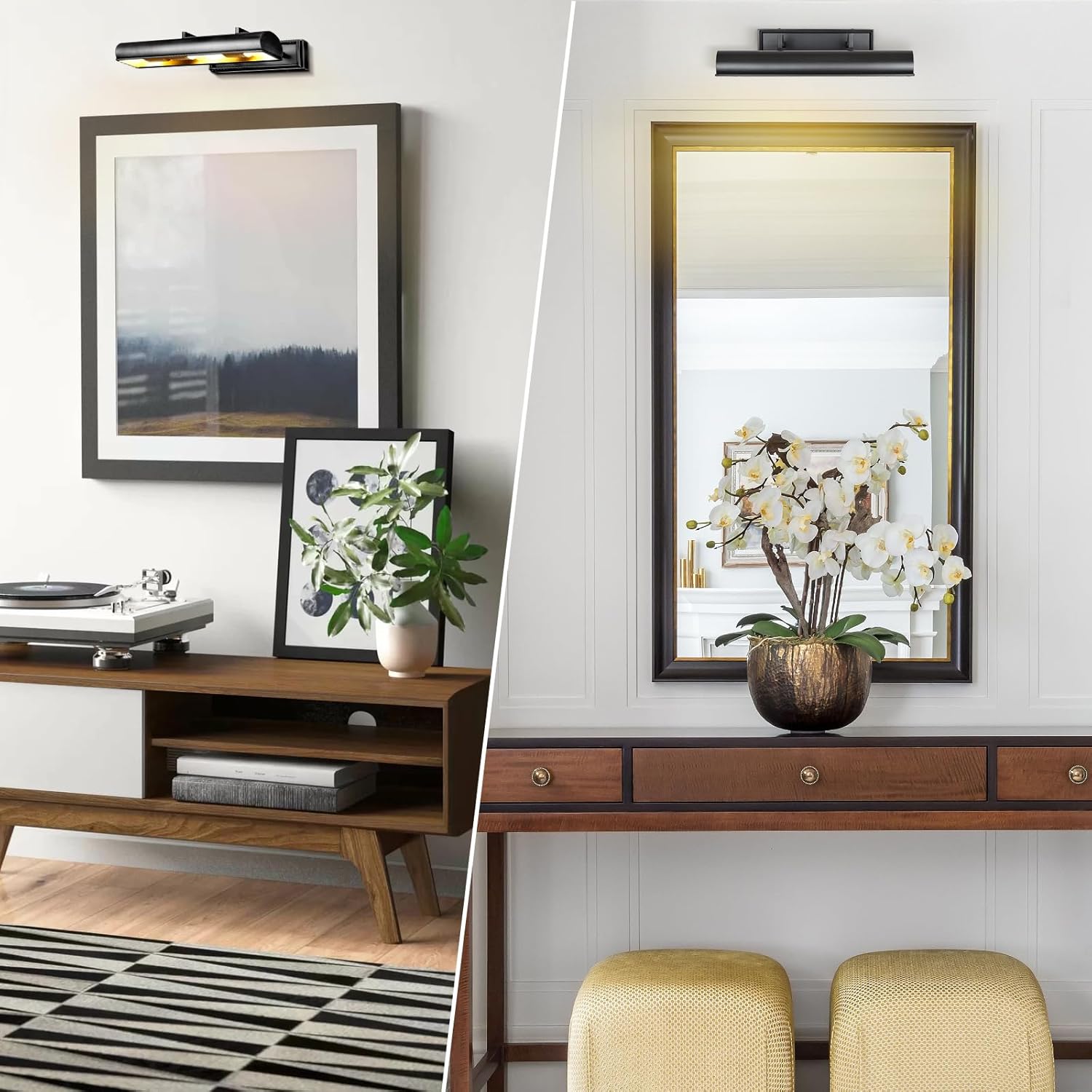 Modern 12in Picture Lights for Wall Hardwired