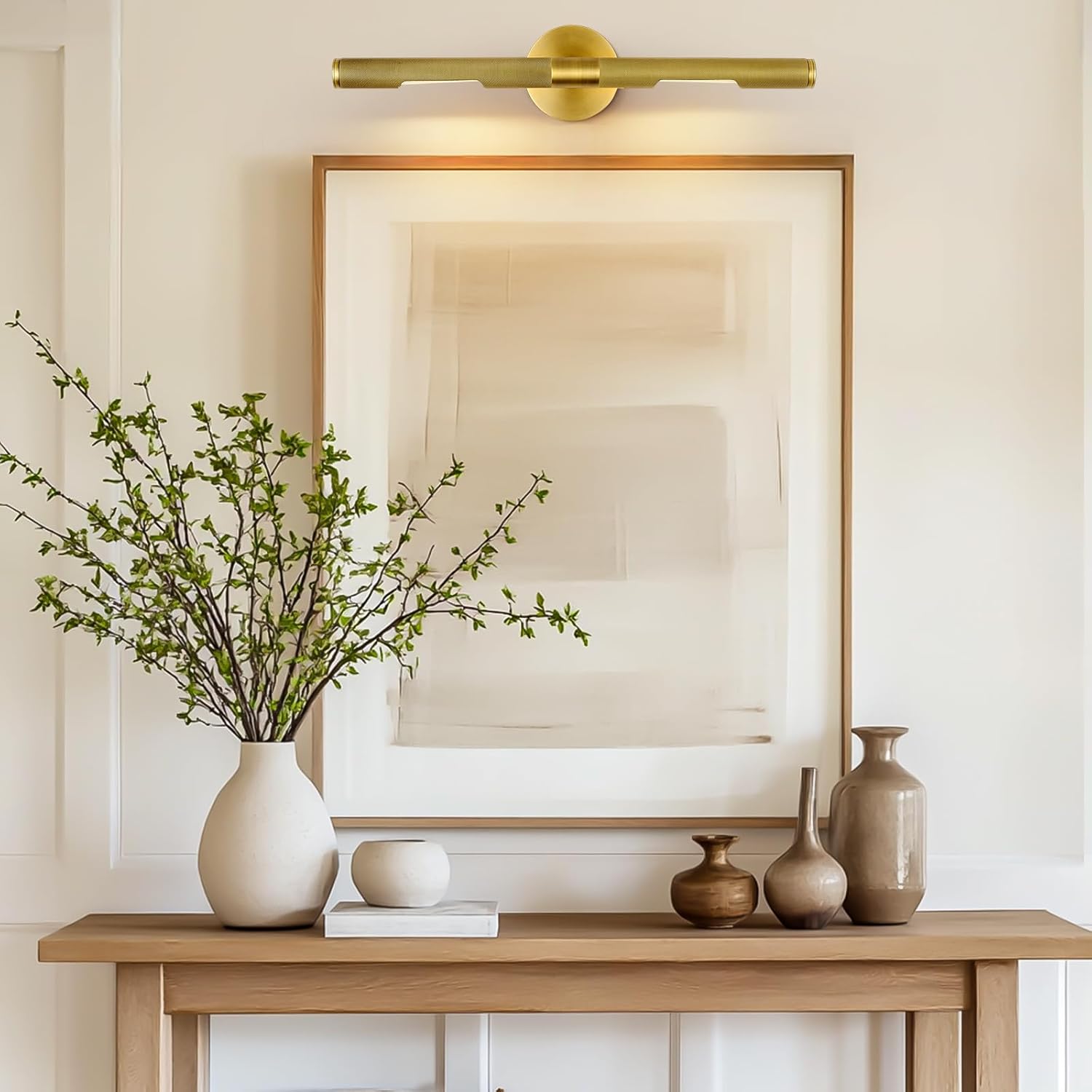 Hard-wired Knurled Picture Light