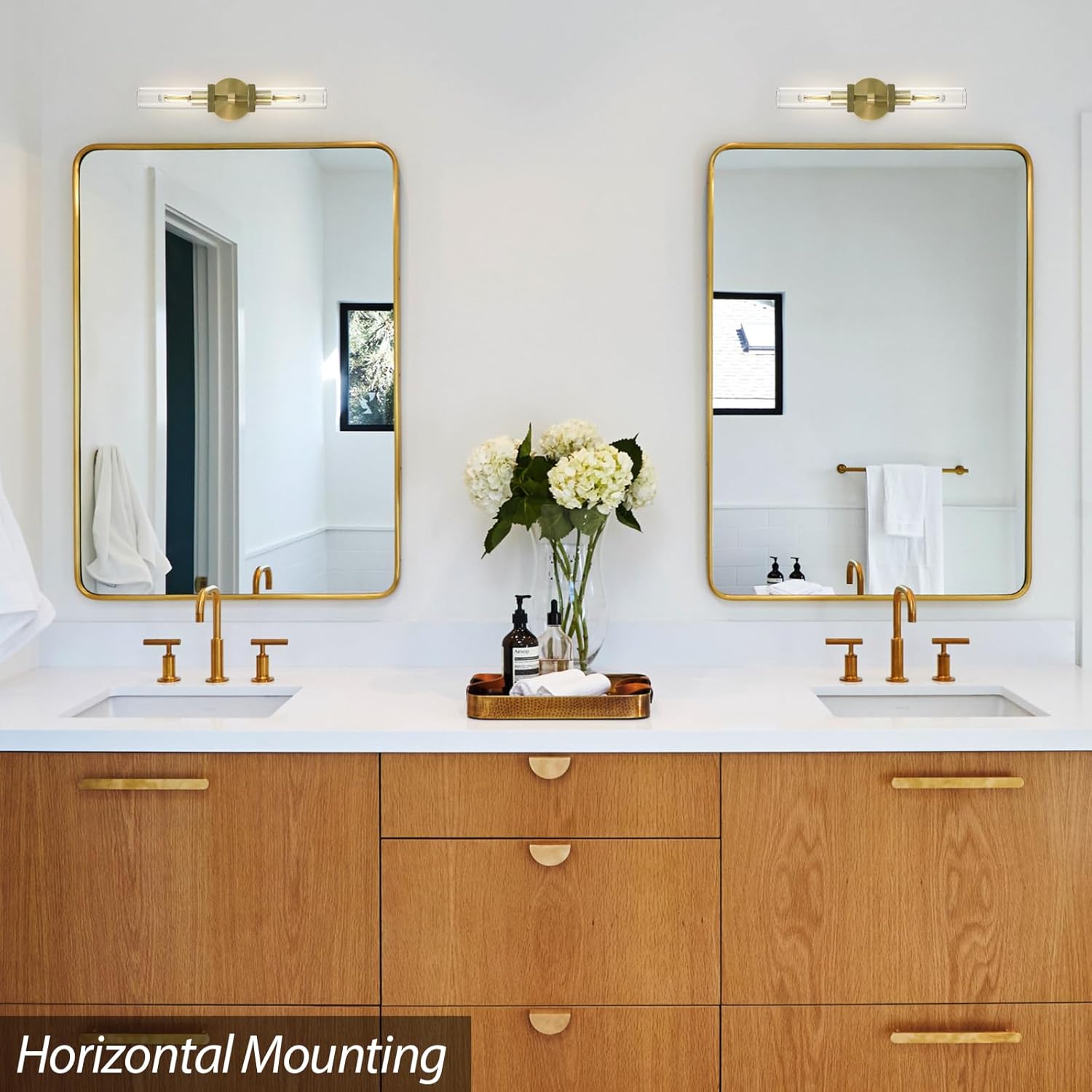 Knurled Glass Wall Sconces 2Light