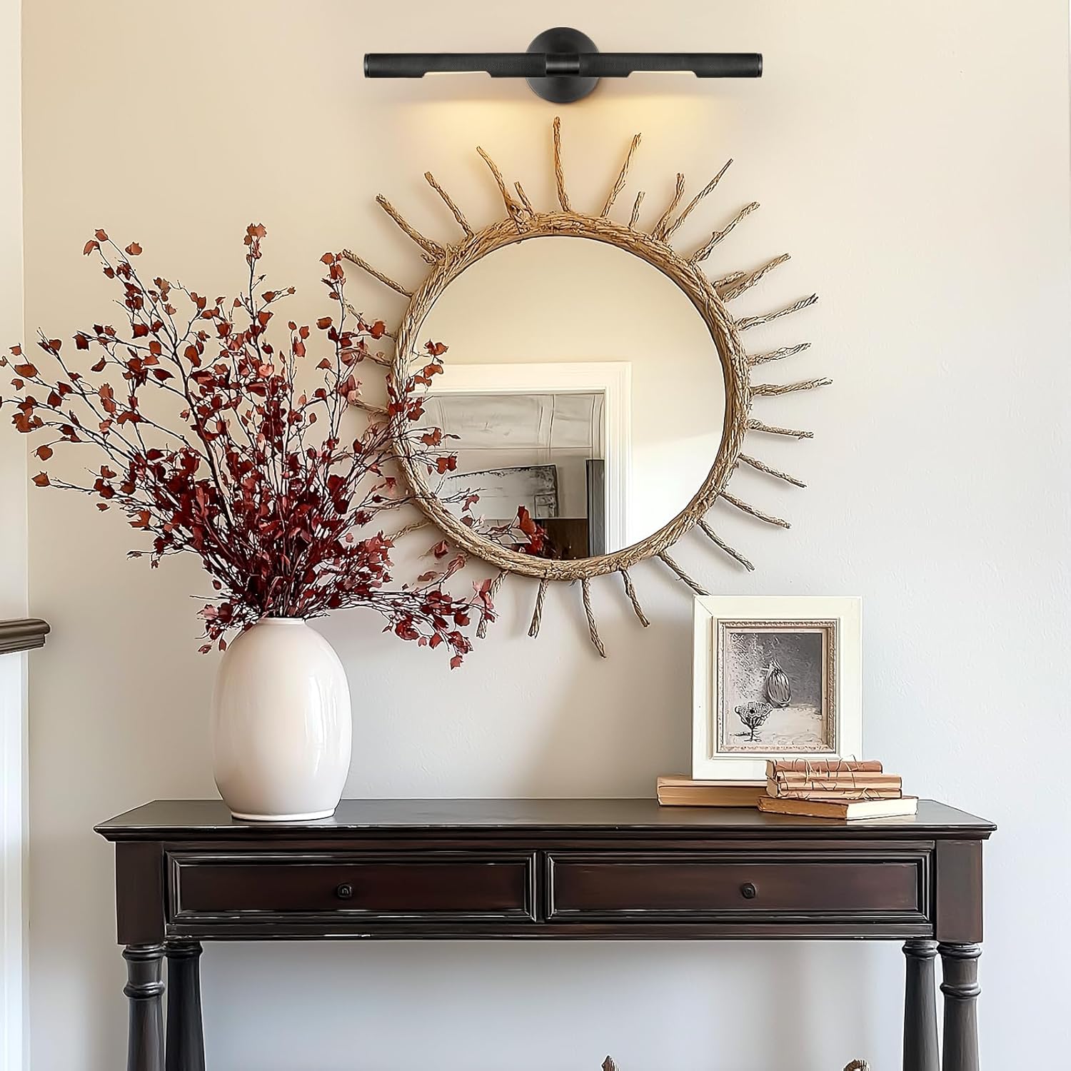 Hard-wired Knurled Picture Light