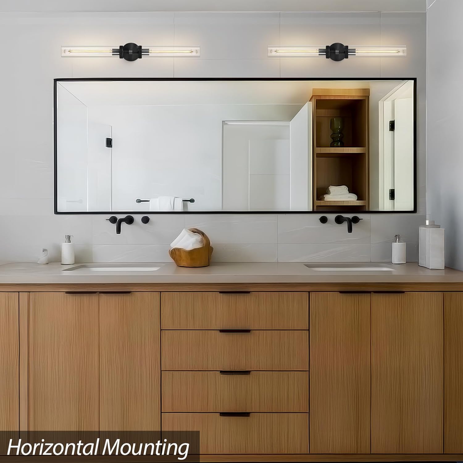 Knurled Glass Wall Sconces 2Light