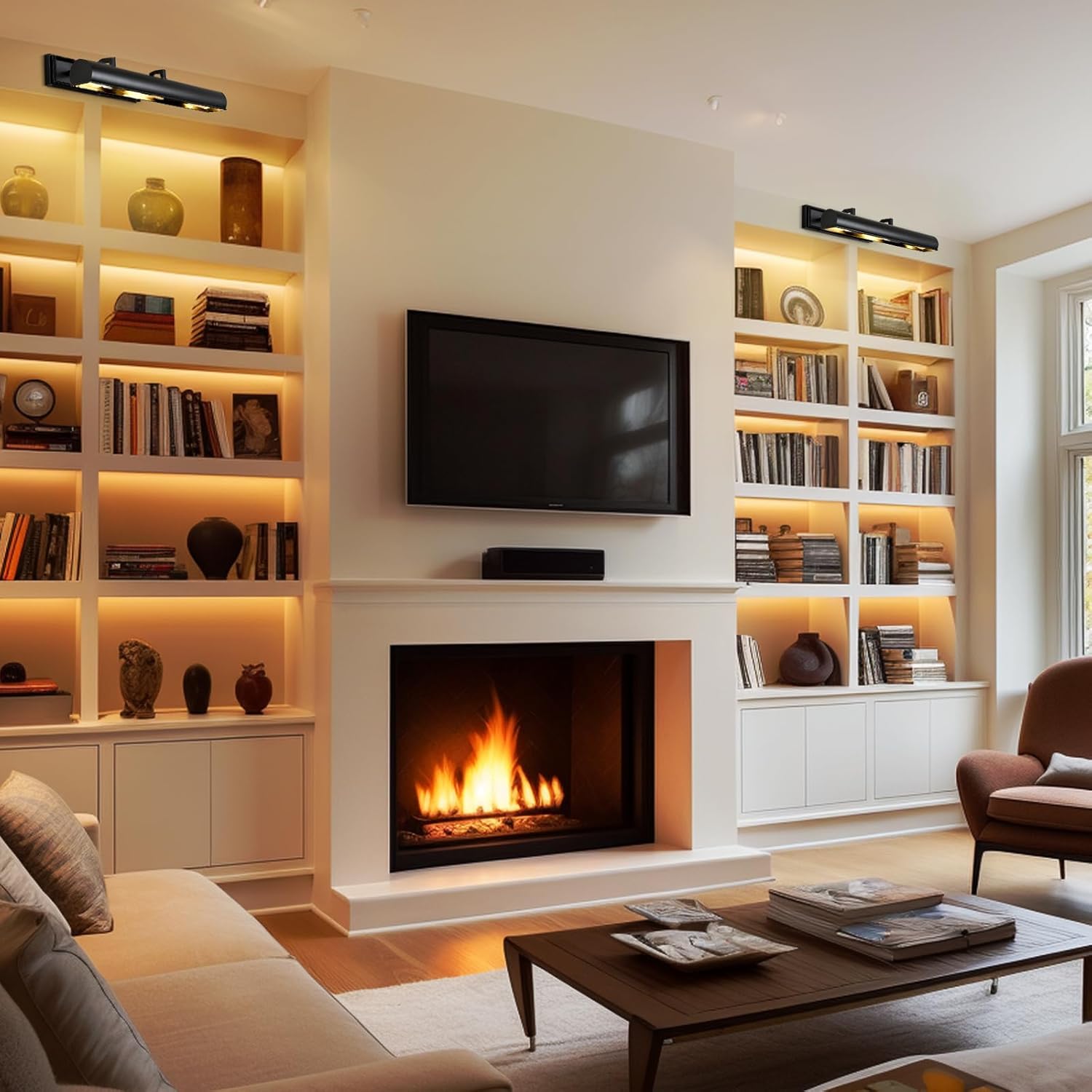 Modern 12in Picture Lights for Wall Hardwired