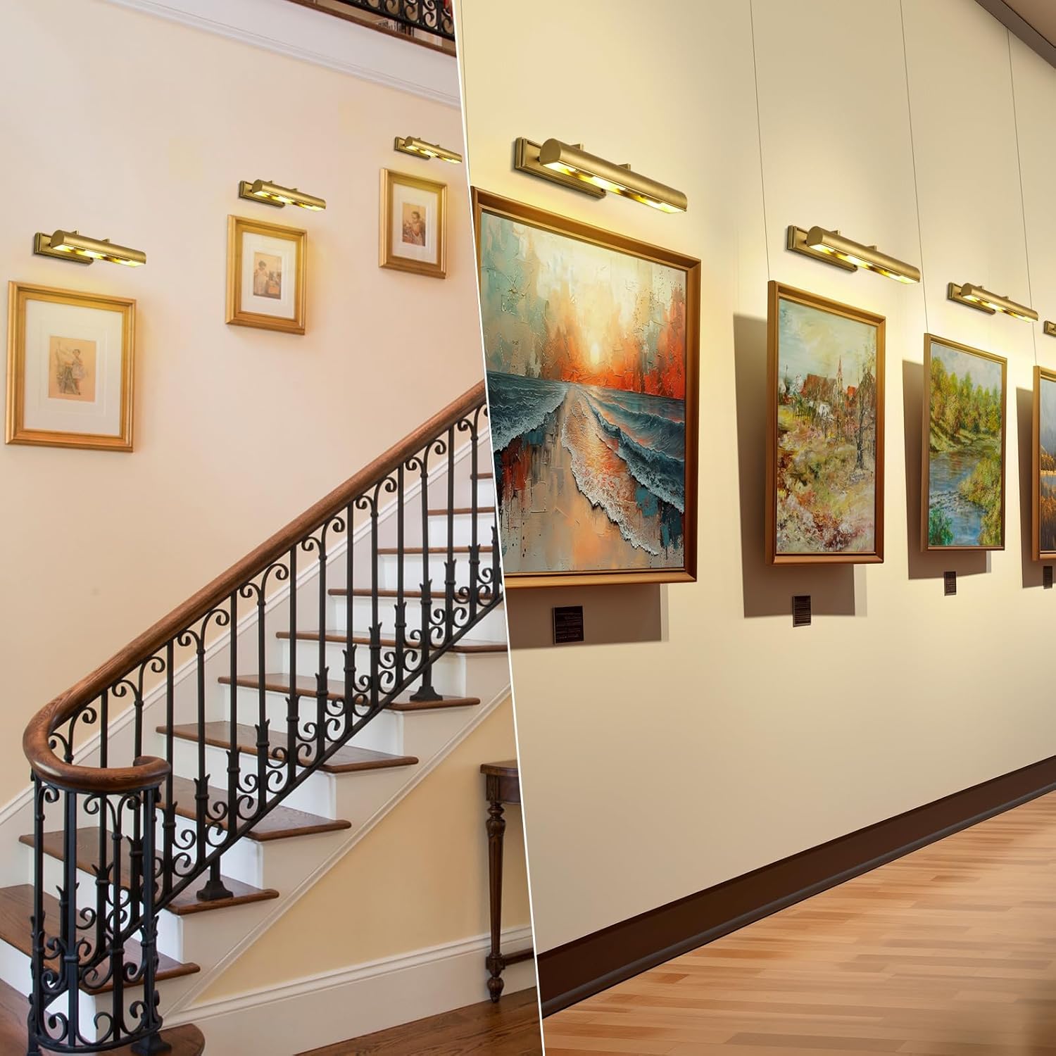 Modern 12in Picture Lights for Wall Hardwired