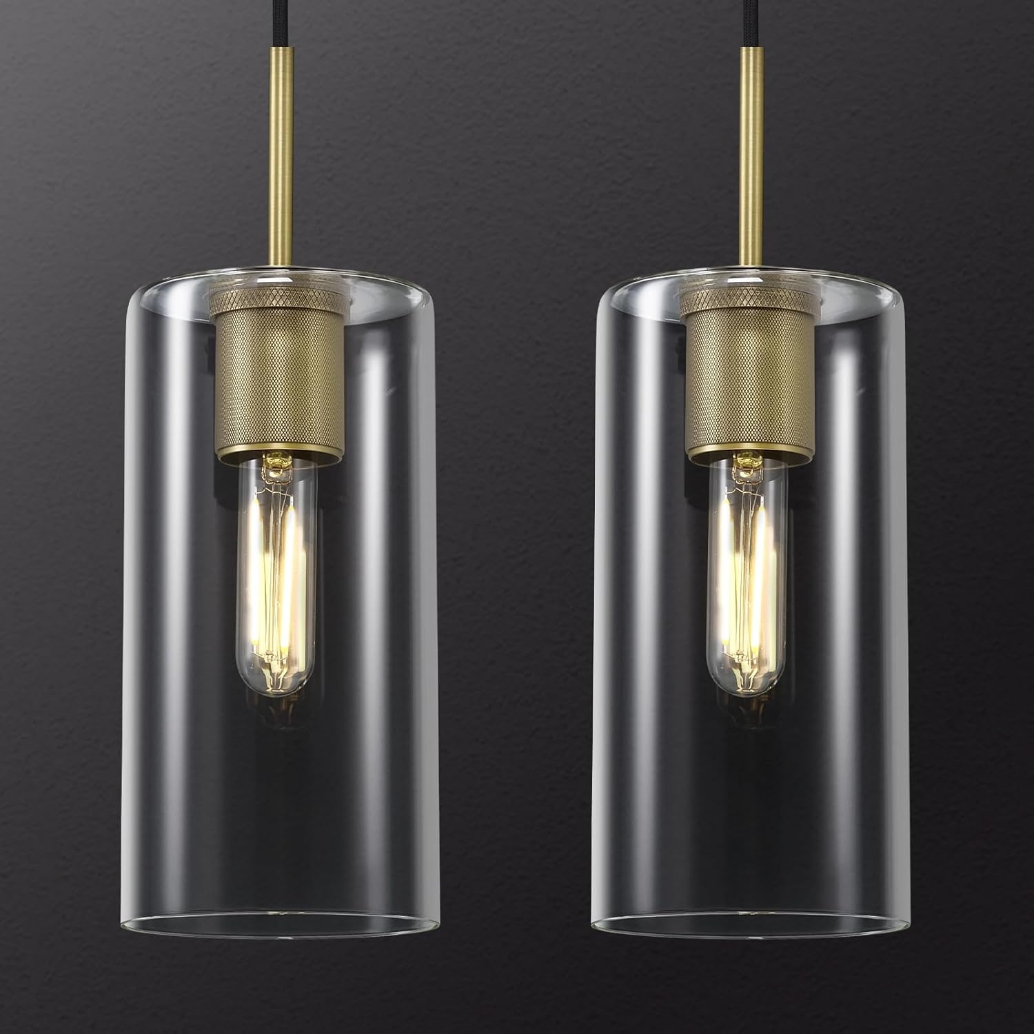 Modern Glass Pendant Lights Kitchen Island Pendant Lights