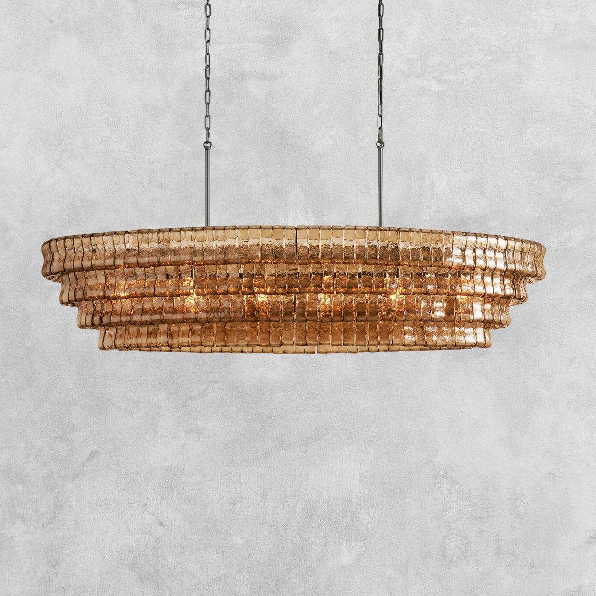 Glacien Oval Chandelier