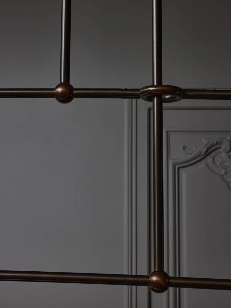 Alabaster Double Pendulum Chandelier