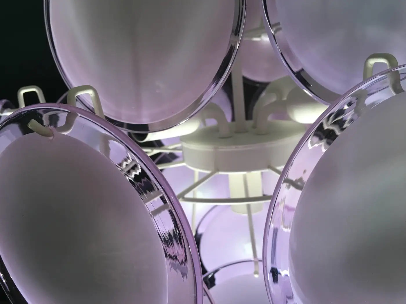 Vistosi Disc Murano Chandelier