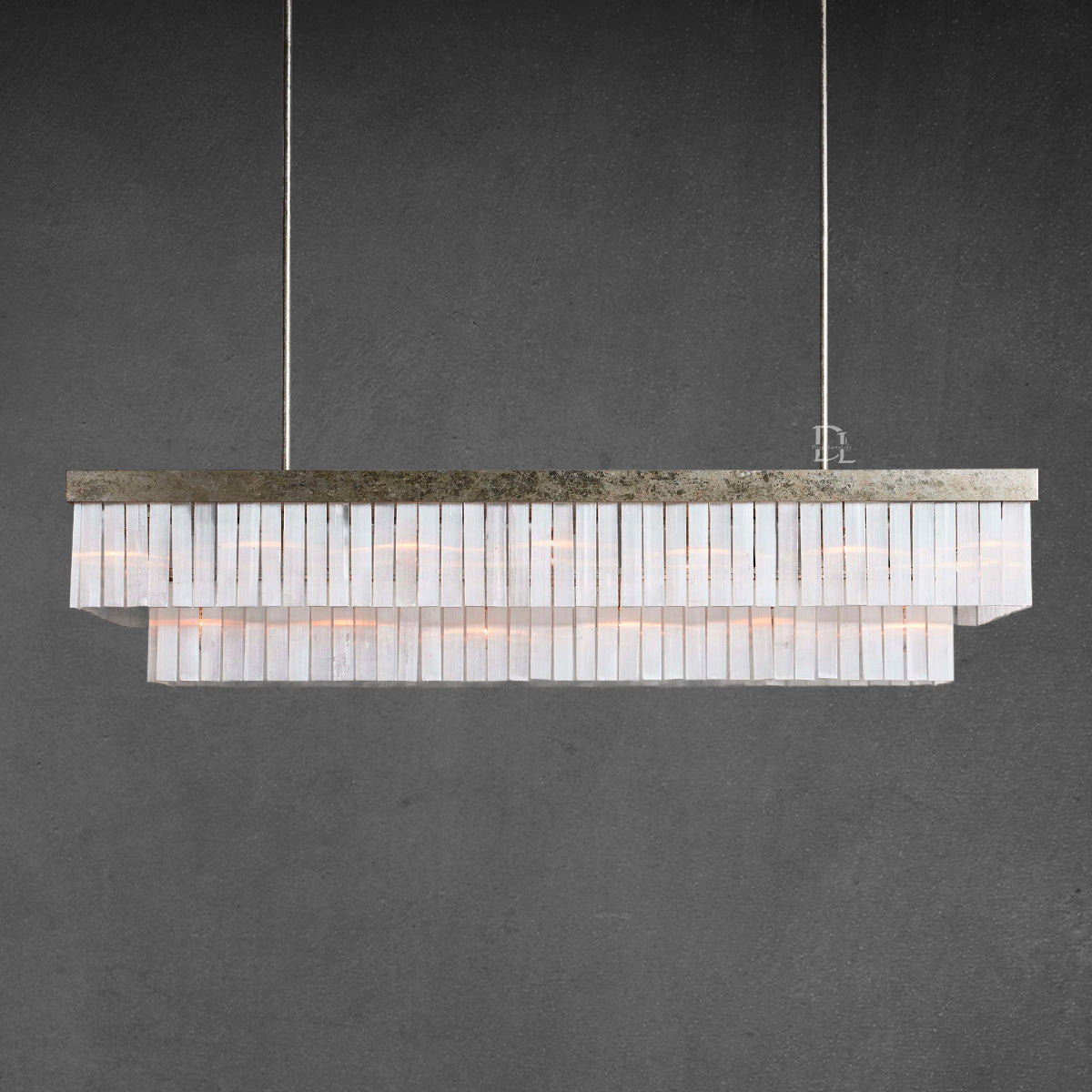 Adam Large Rectangular Chandelier