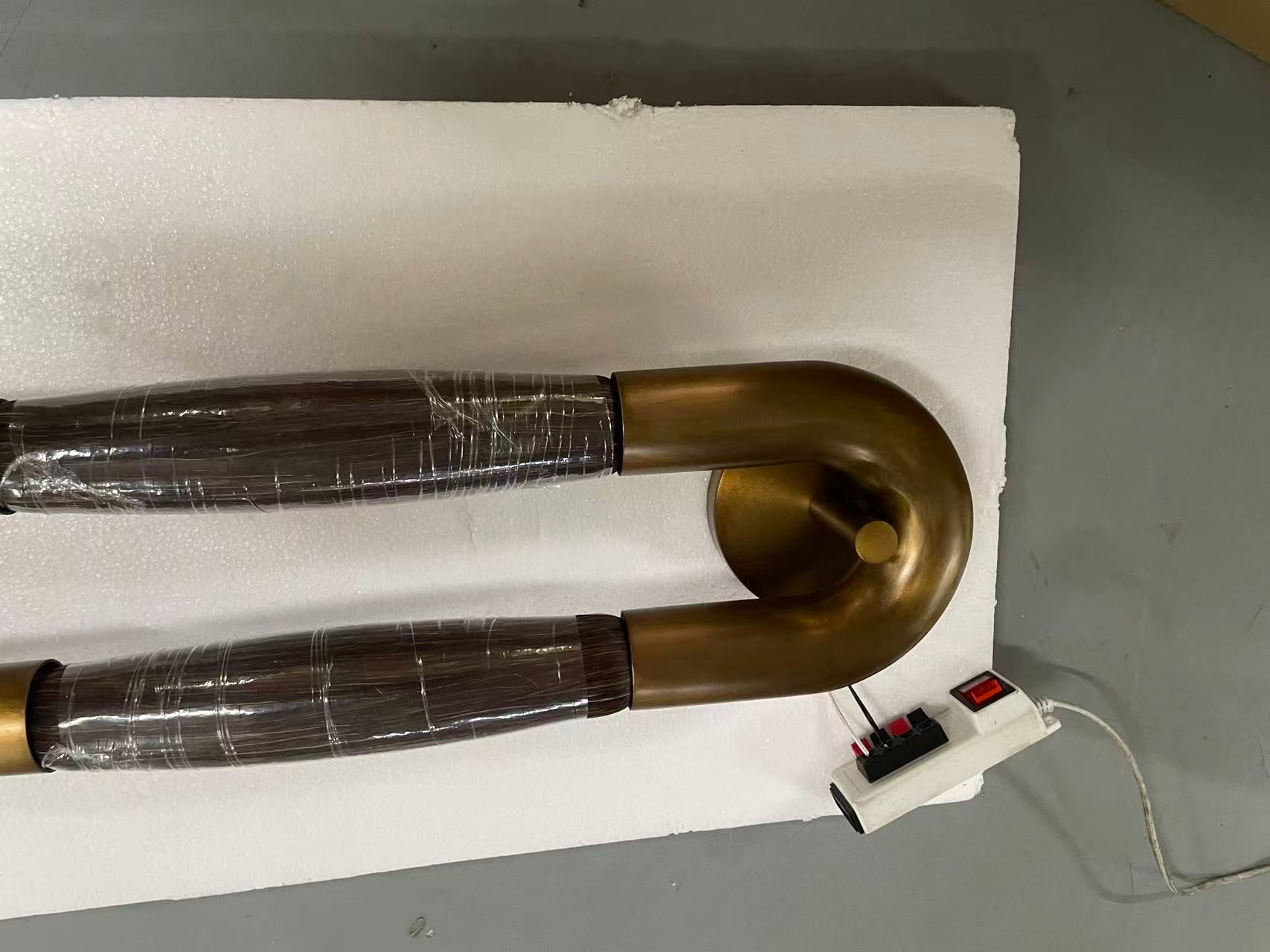 Double Head Antonia Horsehair Sconce