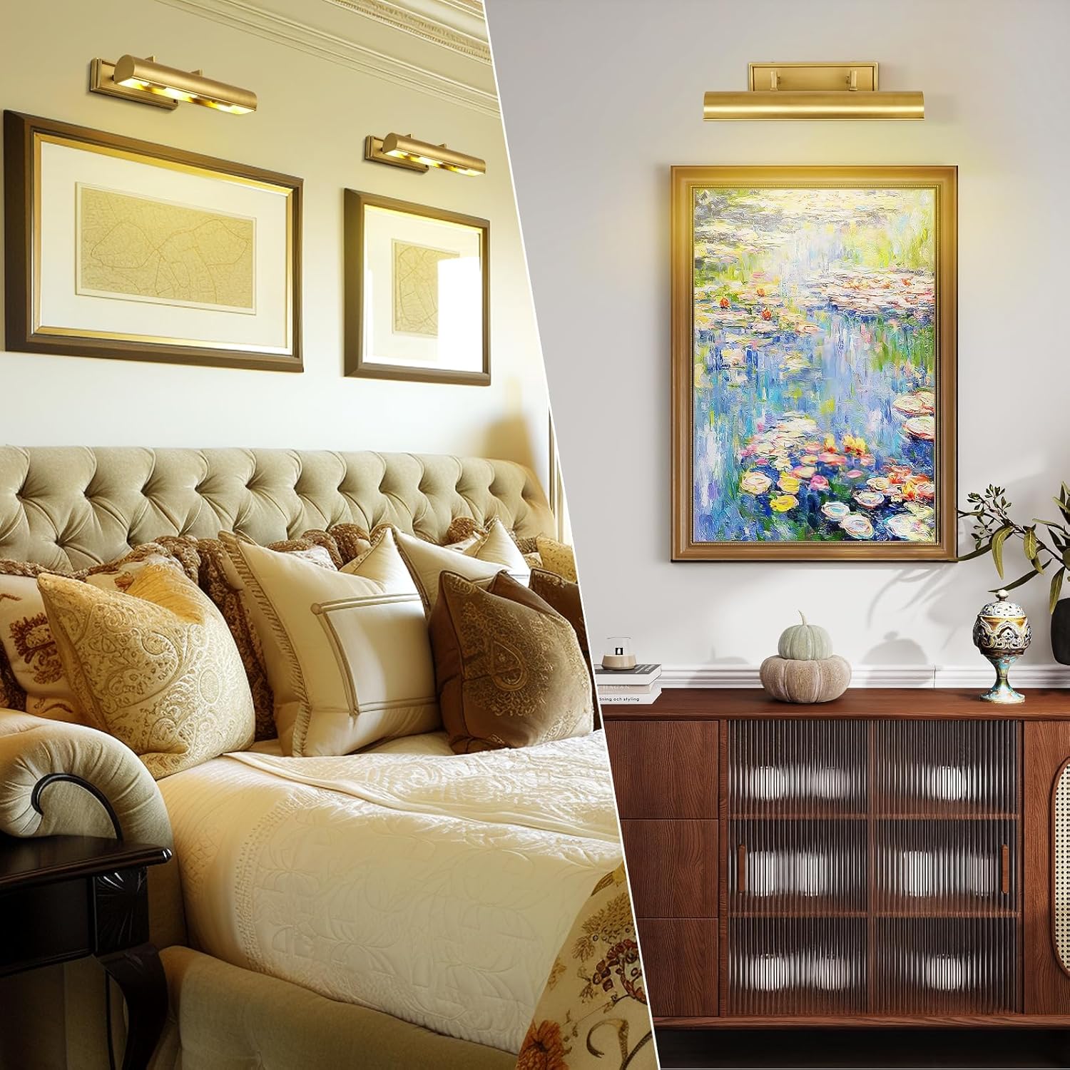 Modern 12in Picture Lights for Wall Hardwired