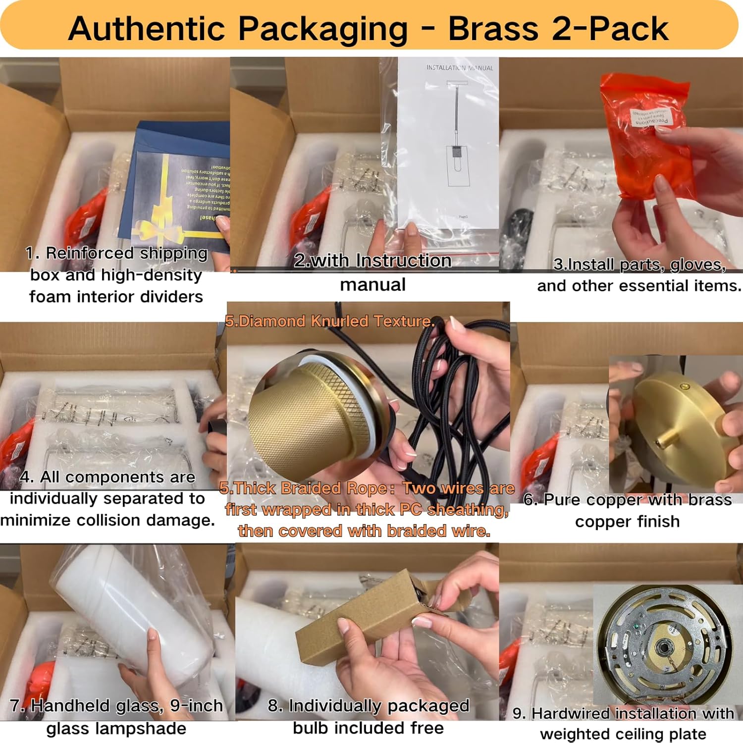 Modern Glass Pendant Lights Kitchen Island Pendant Lights