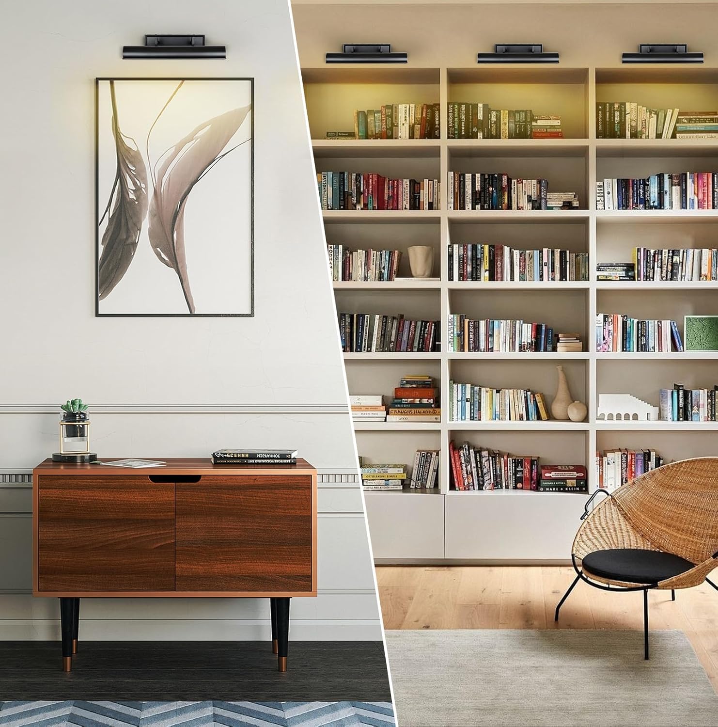 Modern 12in Picture Lights for Wall Hardwired