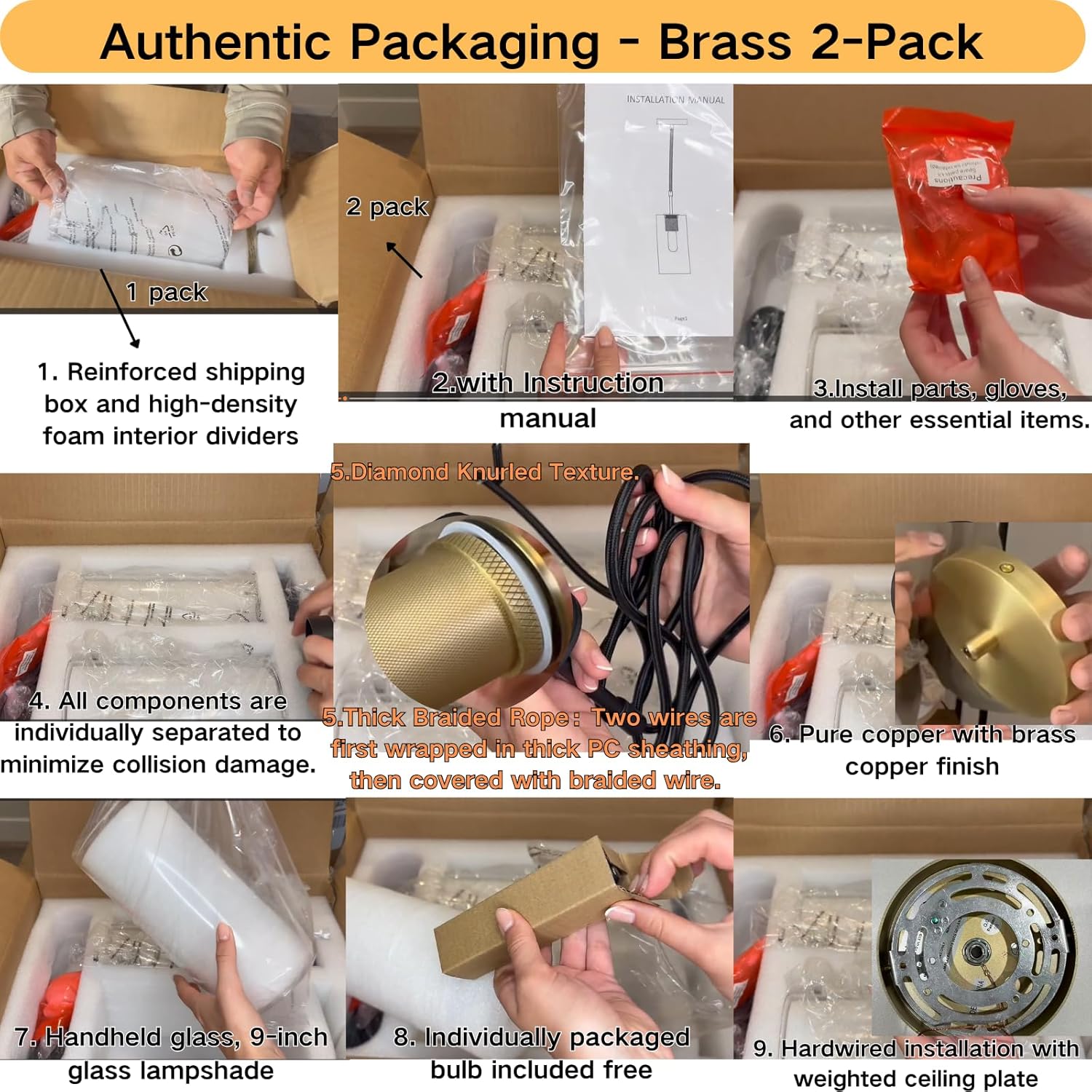 Modern Glass Pendant Lights Kitchen Island Pendant Lights