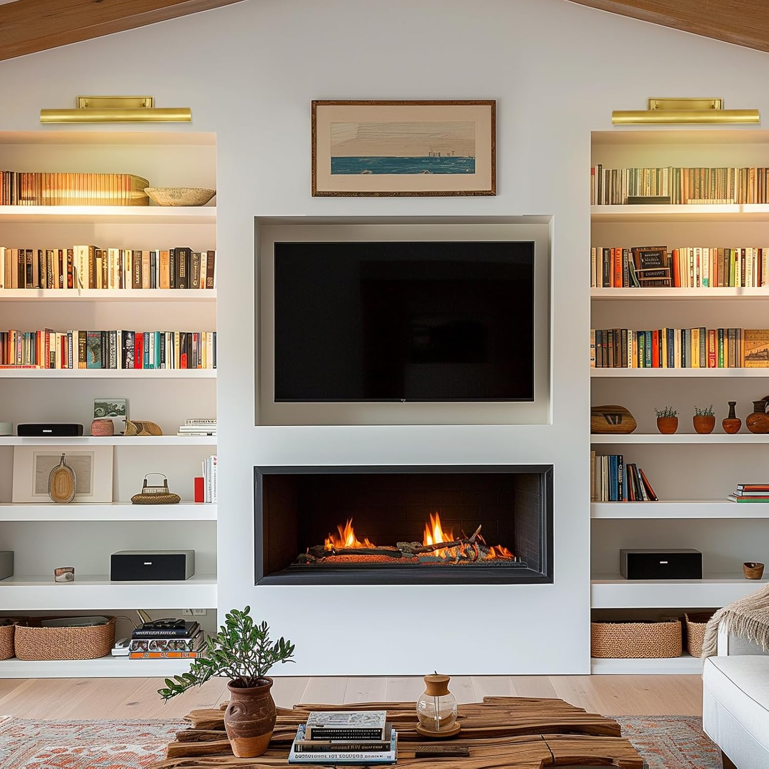 Modern 12in Picture Lights for Wall Hardwired