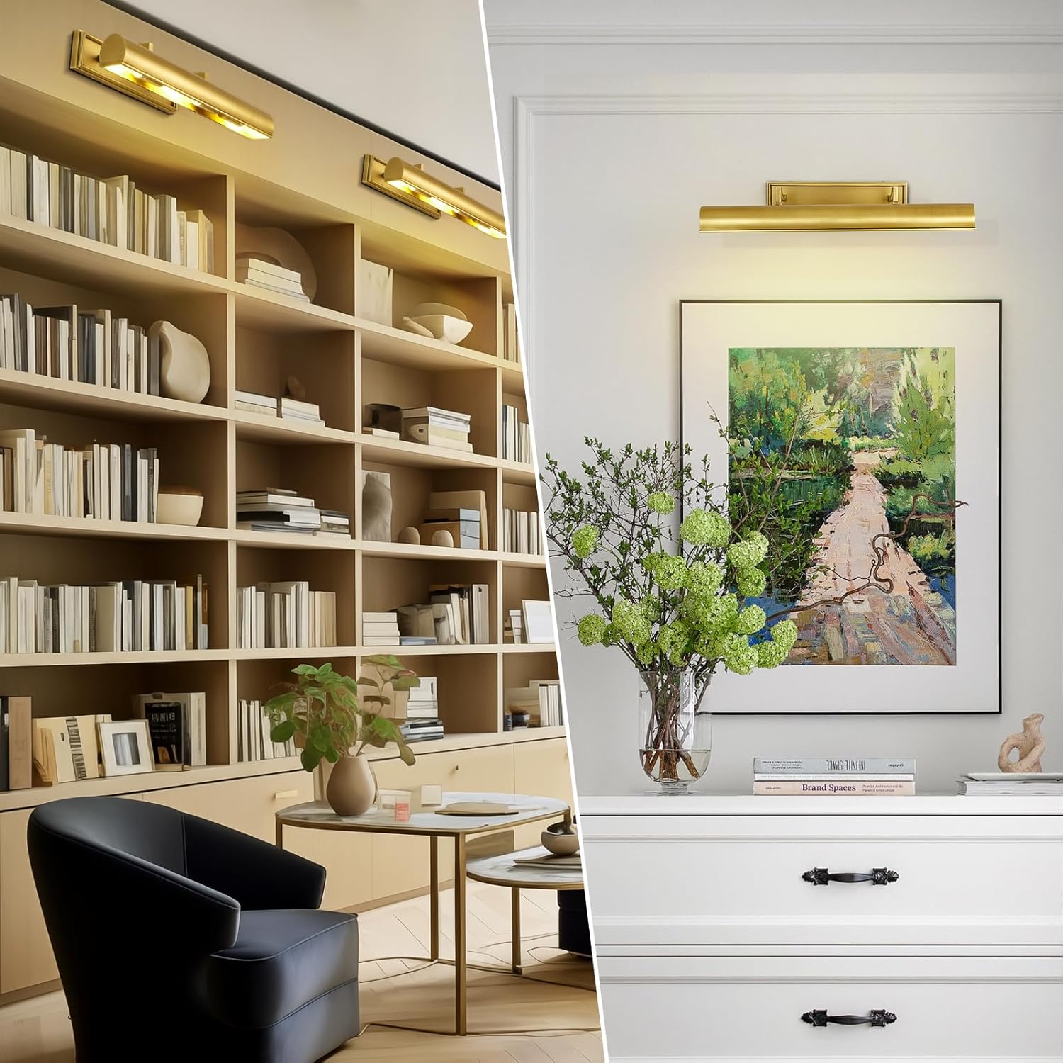 Modern 12in Picture Lights for Wall Hardwired