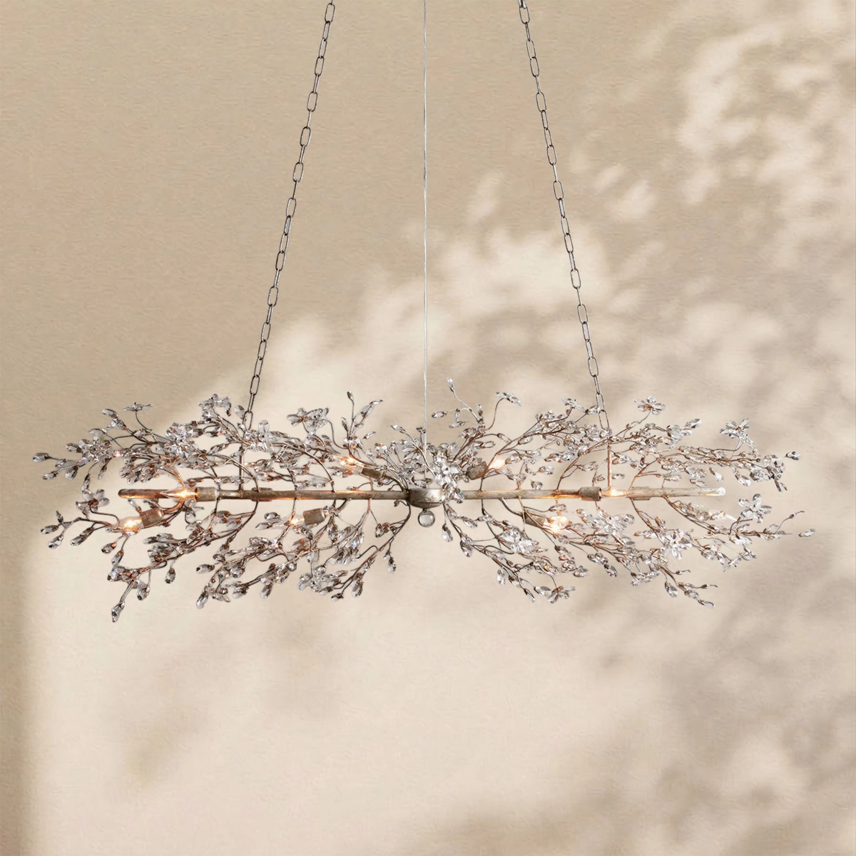 Fiore Linear Chandelier 43'' 51'' 68''