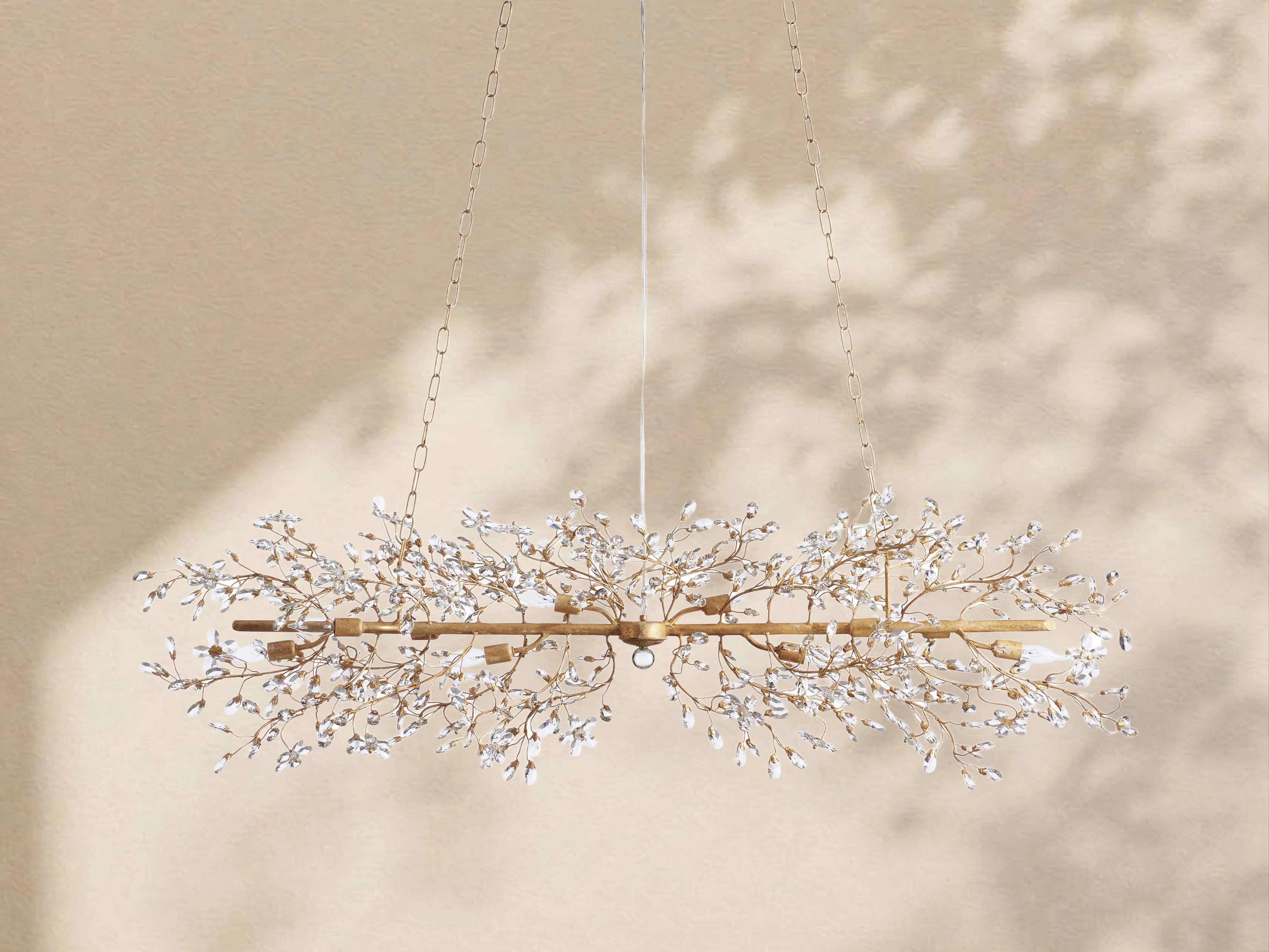 Fiore Linear Chandelier 43'' 51'' 68''