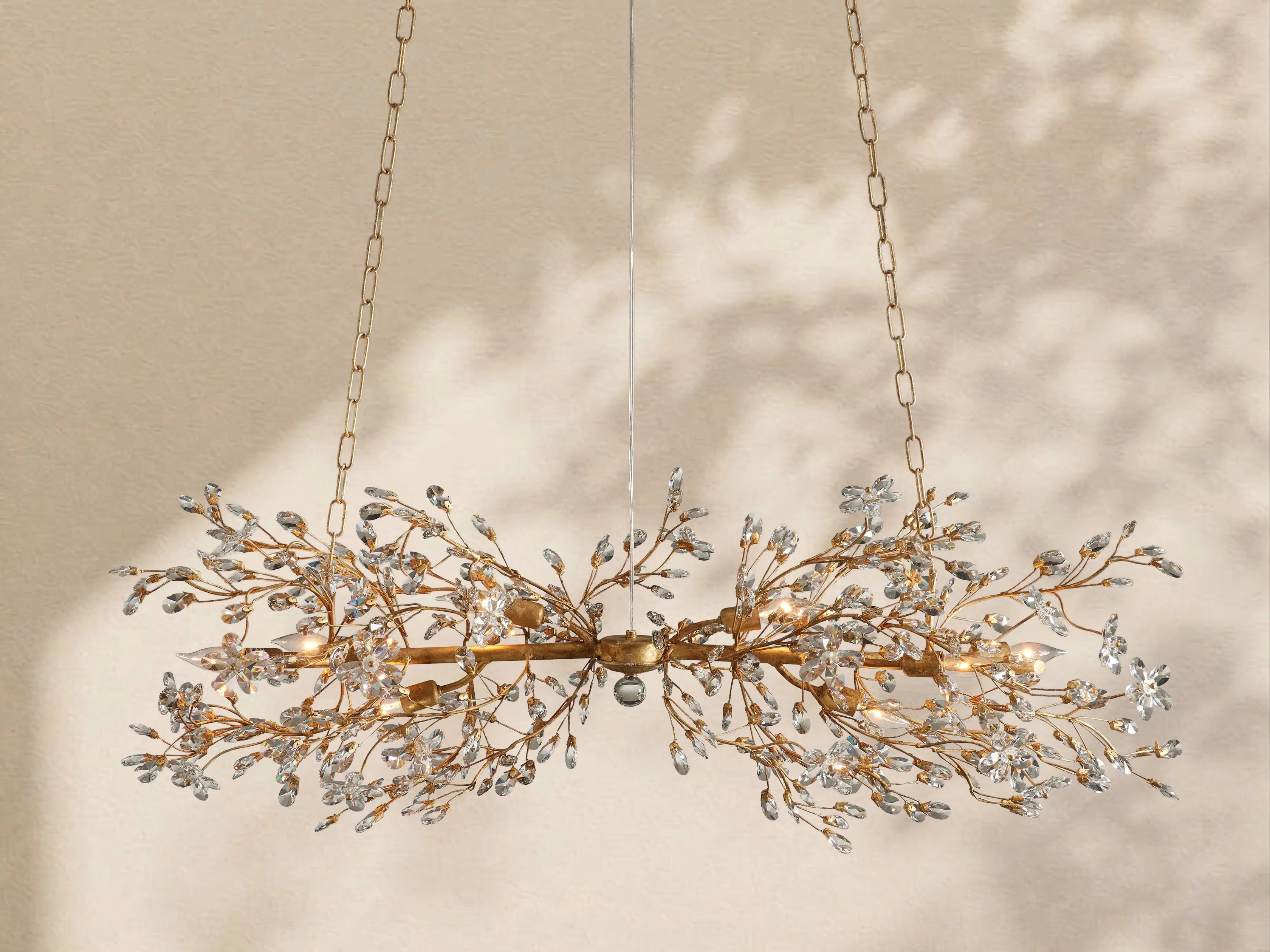 Fiore Linear Chandelier 43'' 51'' 68''