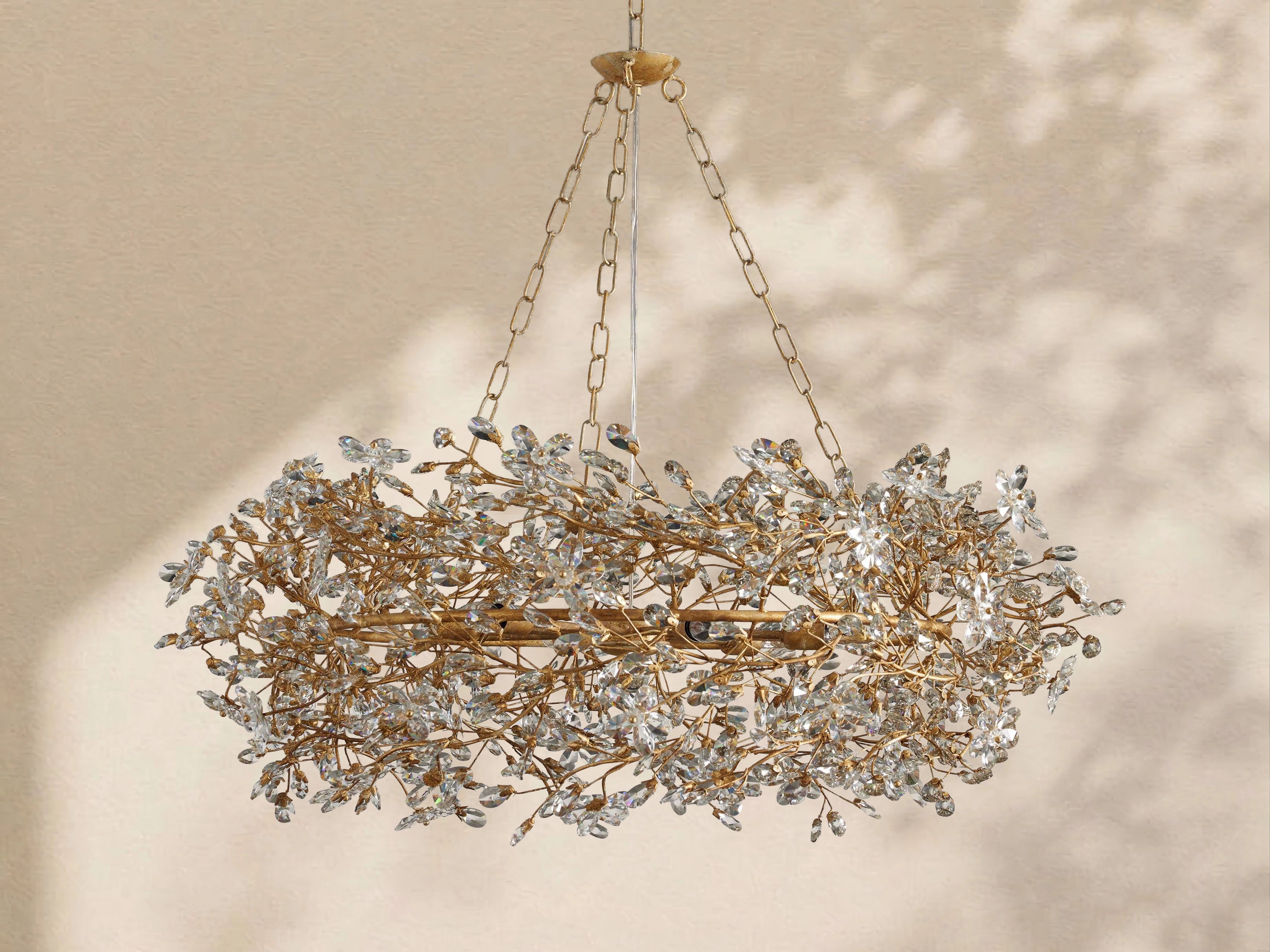 Fiore Crown Chandelier 39" 48" 60"