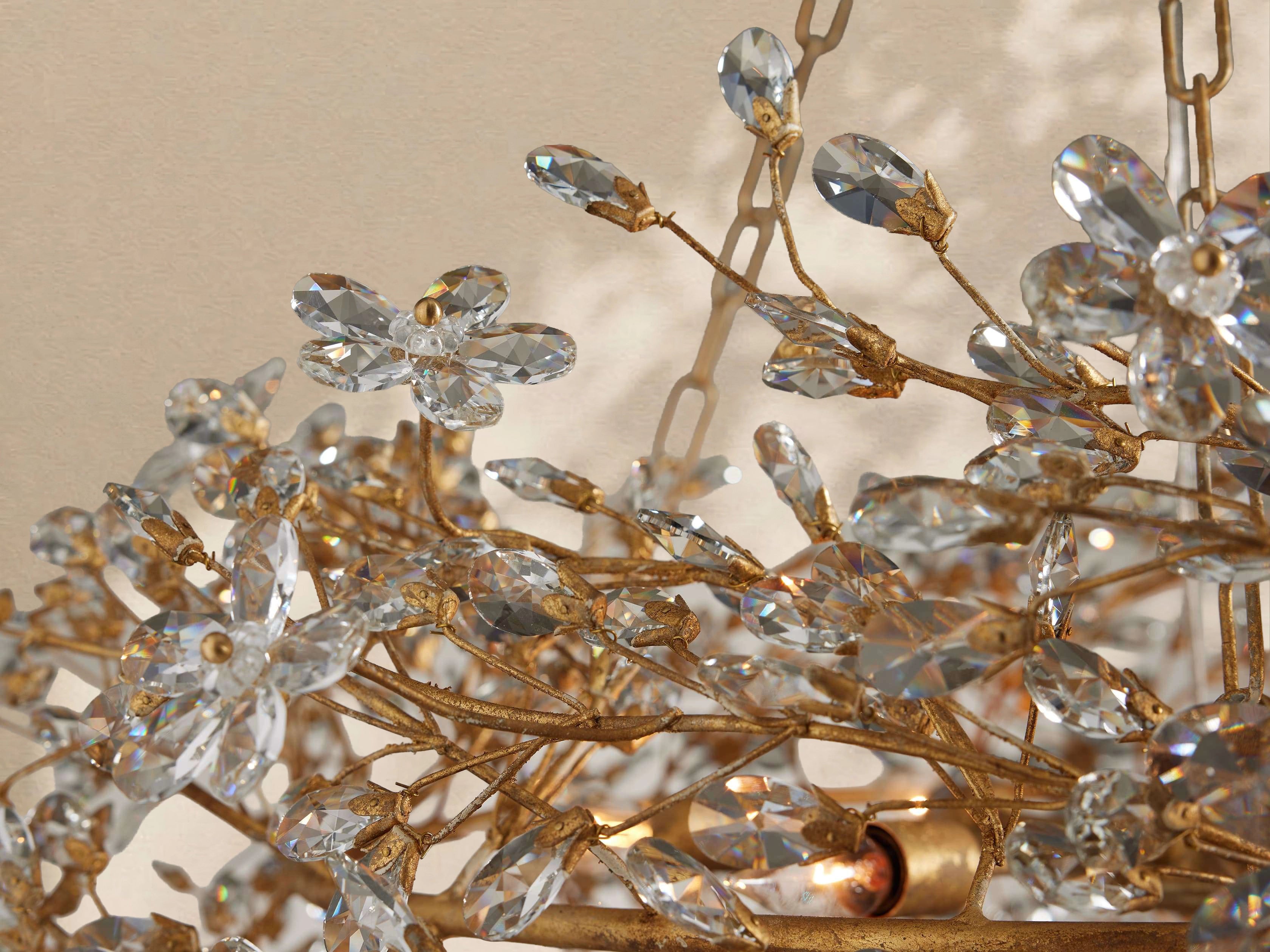 Fiore Crown Chandelier 39" 48" 60"