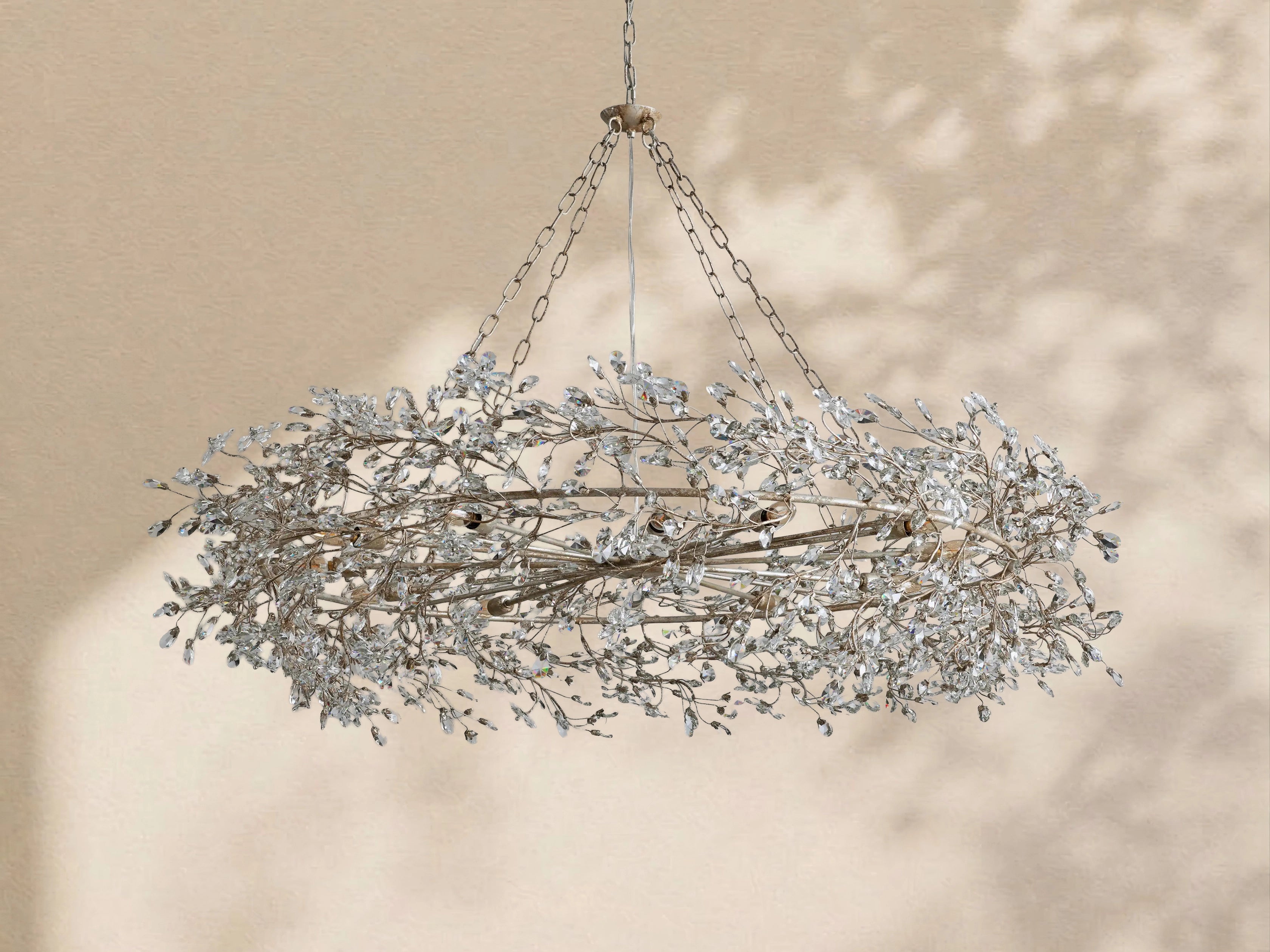 Fiore Crown Chandelier 39" 48" 60"