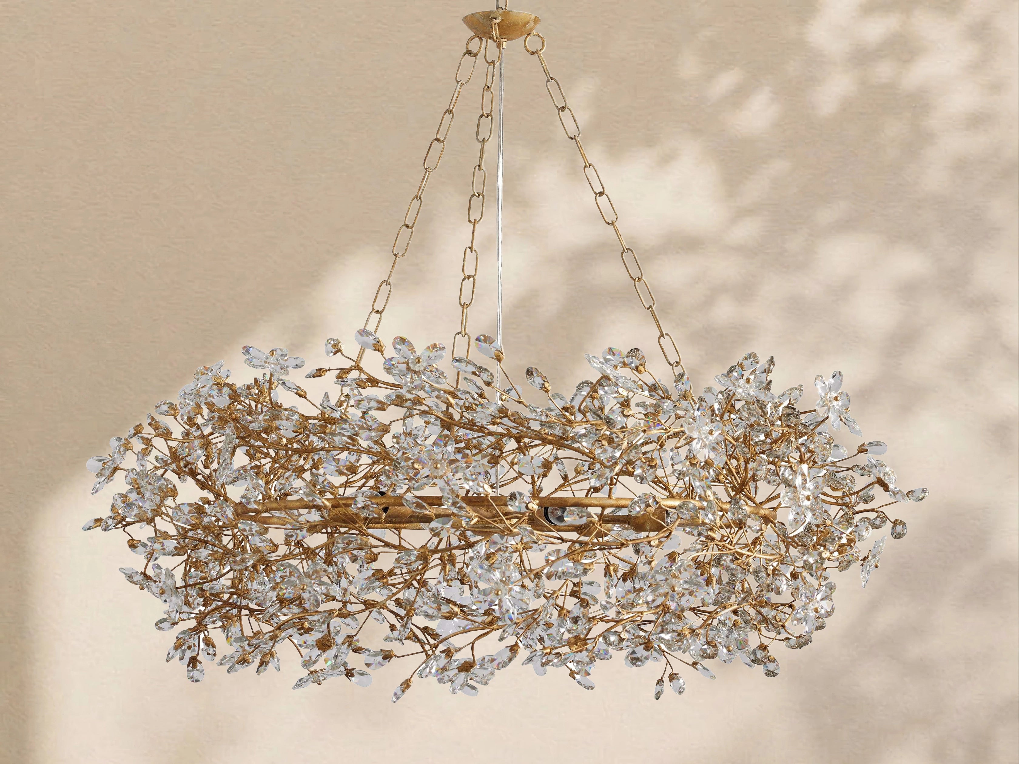 Fiore Crown Chandelier 39" 48" 60"