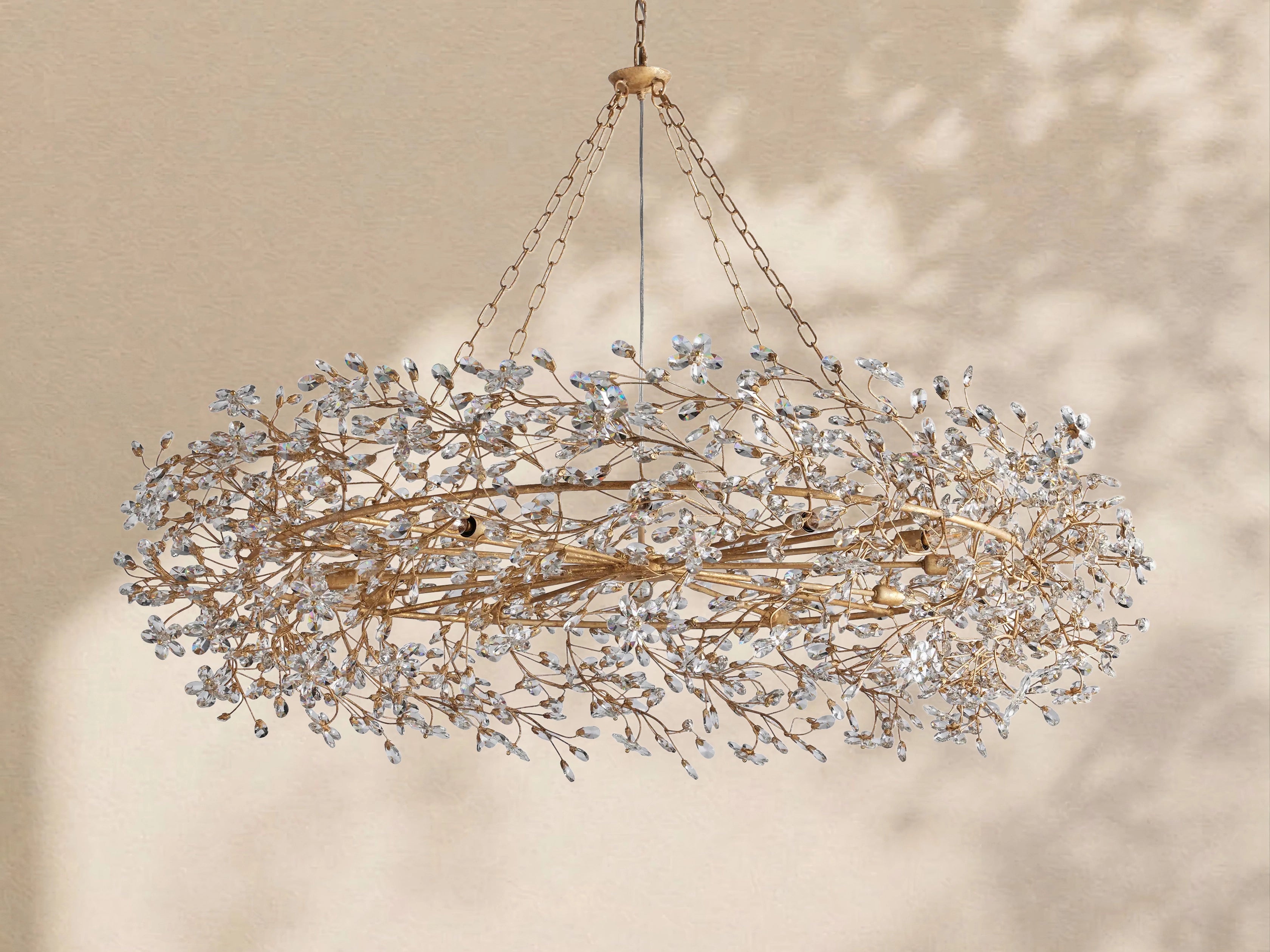 Fiore Crown Chandelier 39" 48" 60"