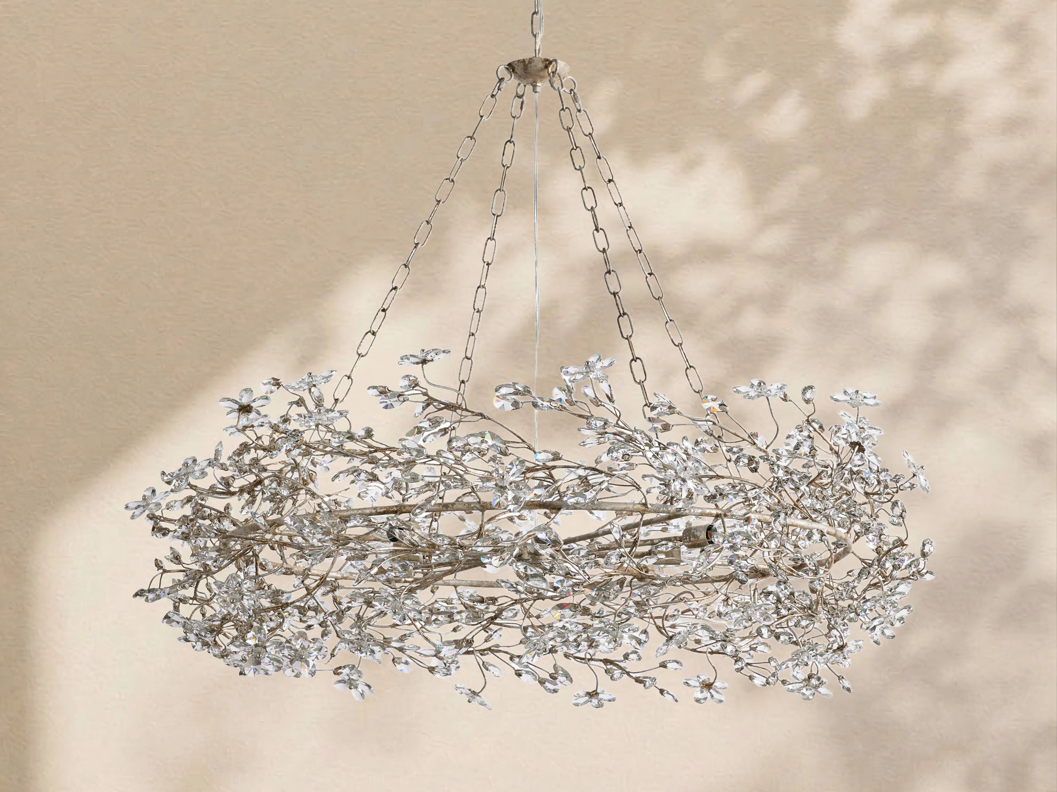 Fiore Crown Chandelier 39" 48" 60"