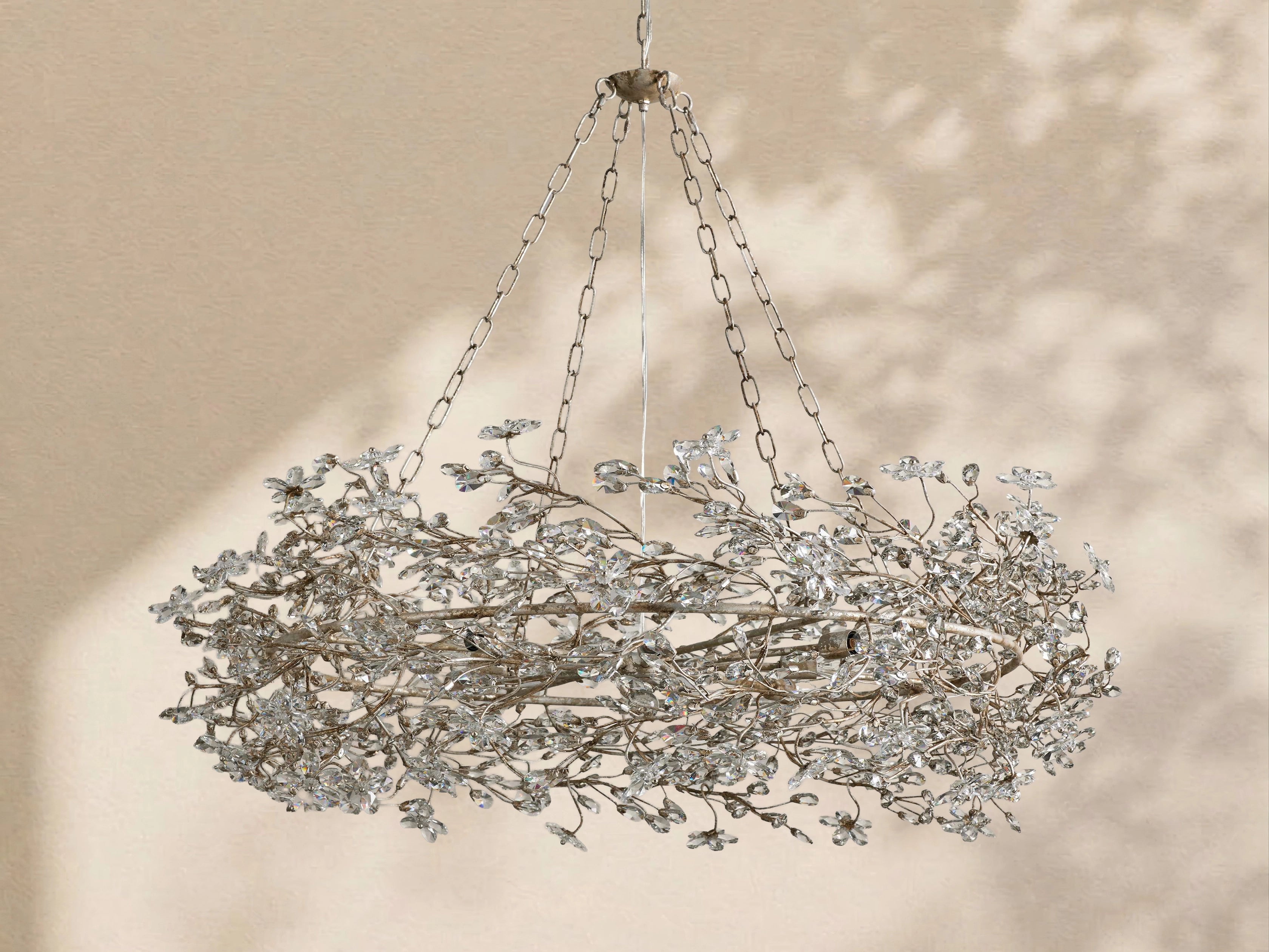 Fiore Crown Chandelier 39" 48" 60"