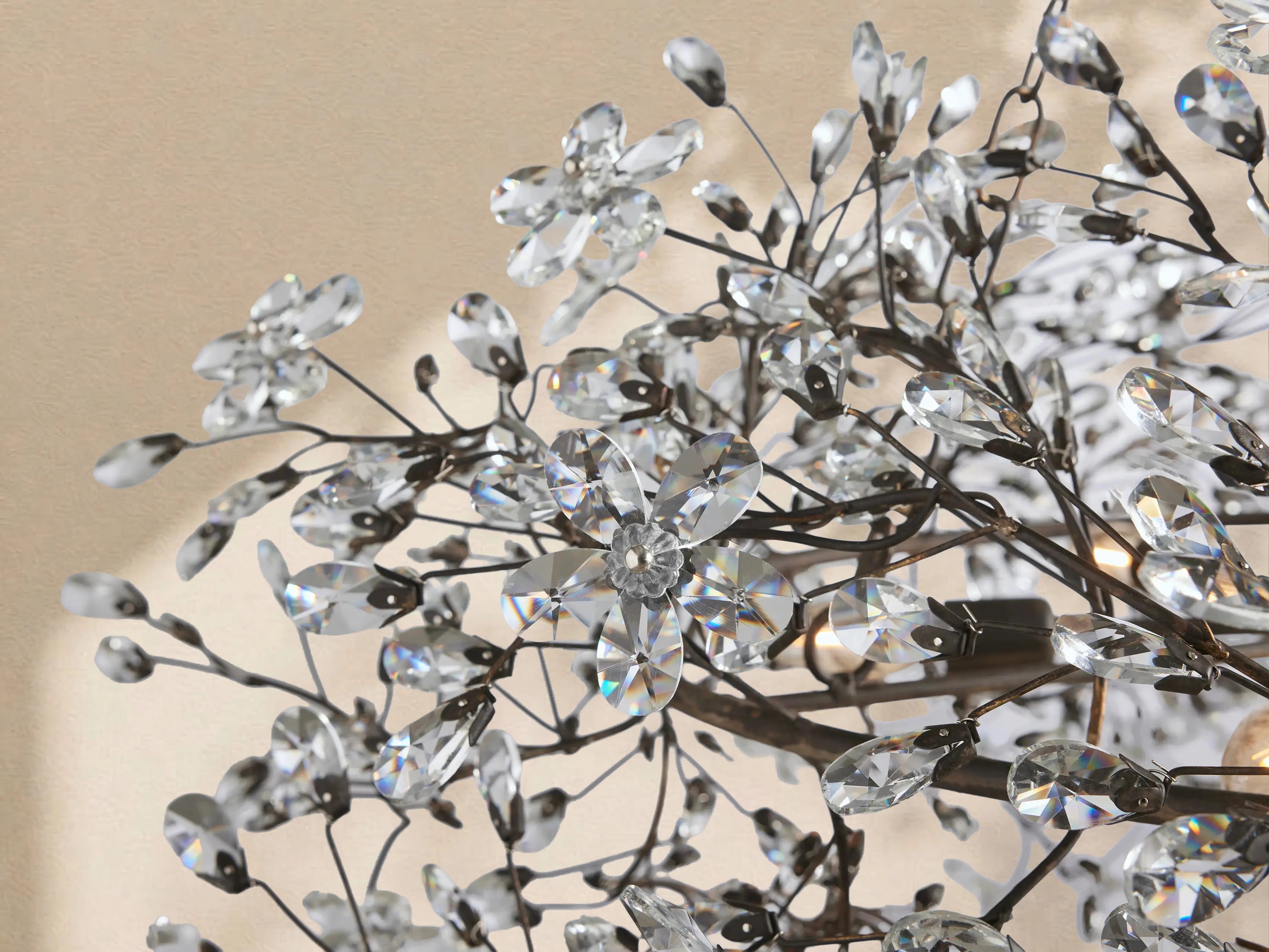 Fiore Crown Chandelier 39" 48" 60"