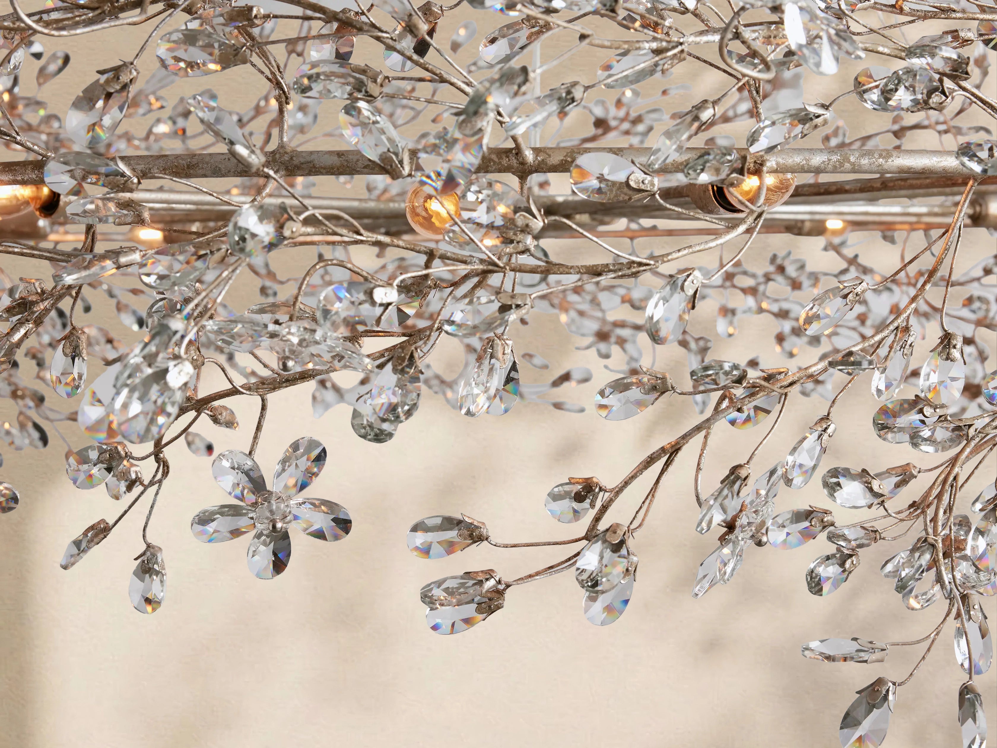 Fiore Crown Chandelier 39" 48" 60"