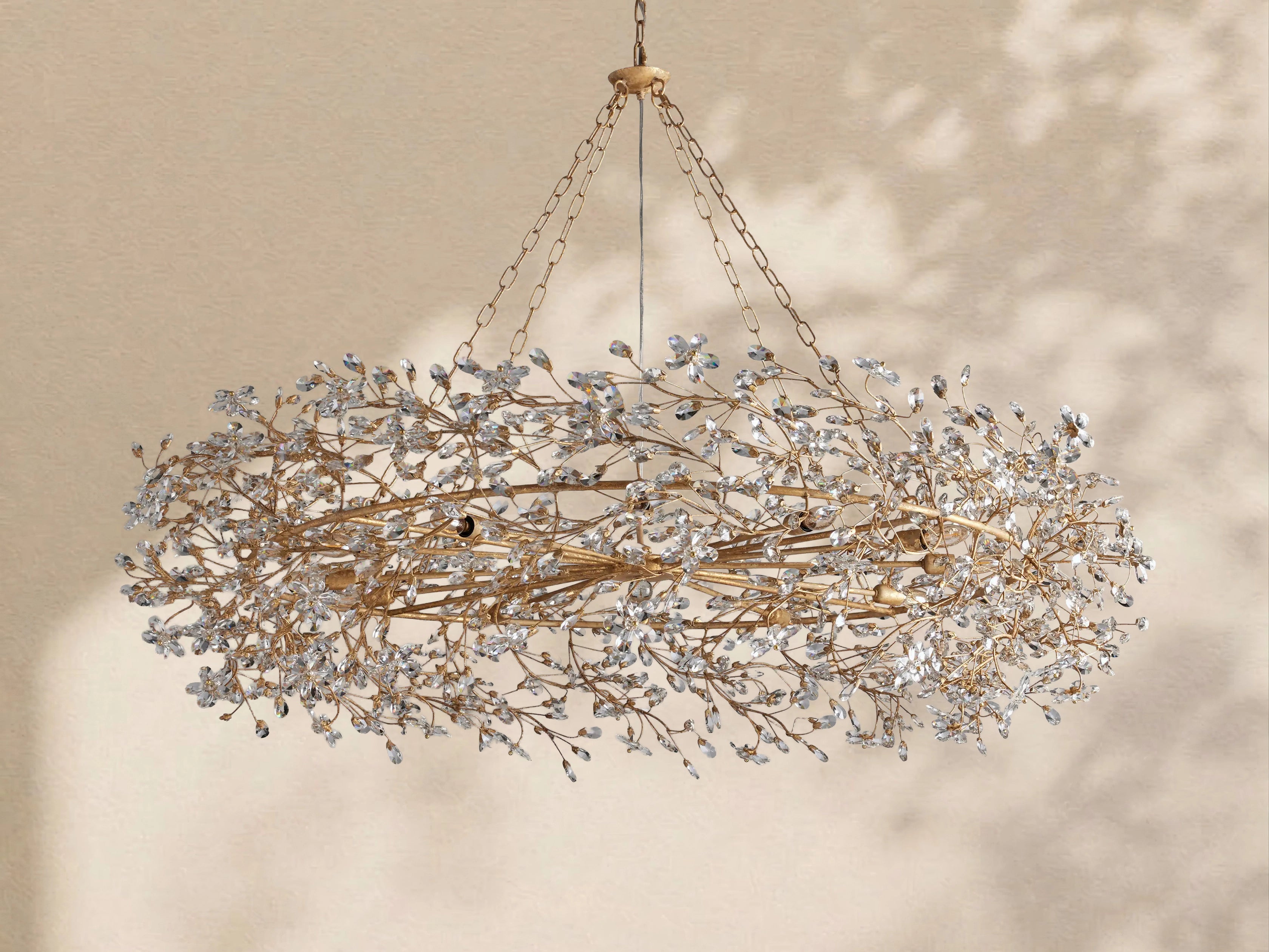 Fiore Crown Chandelier 39" 48" 60"