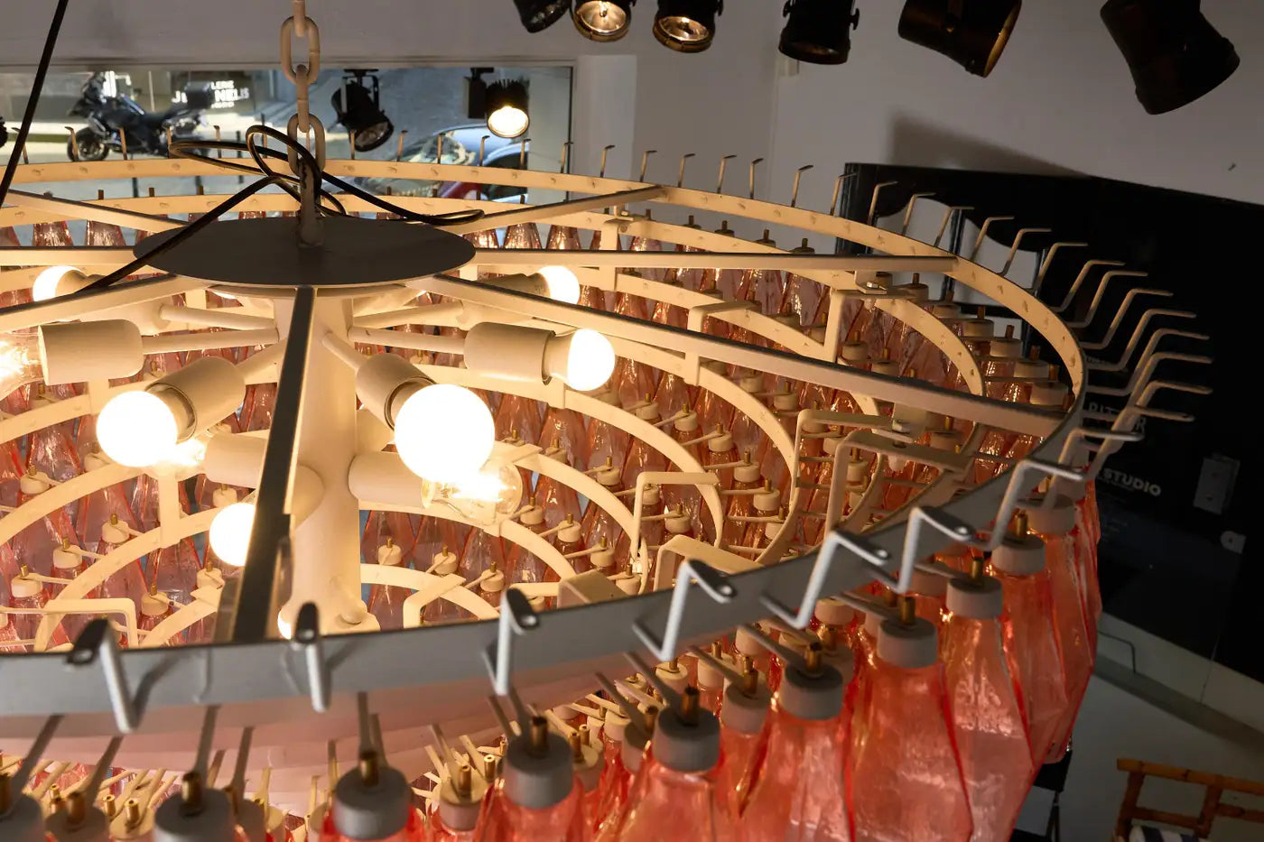 XL Extra Large Murano glass chandelier