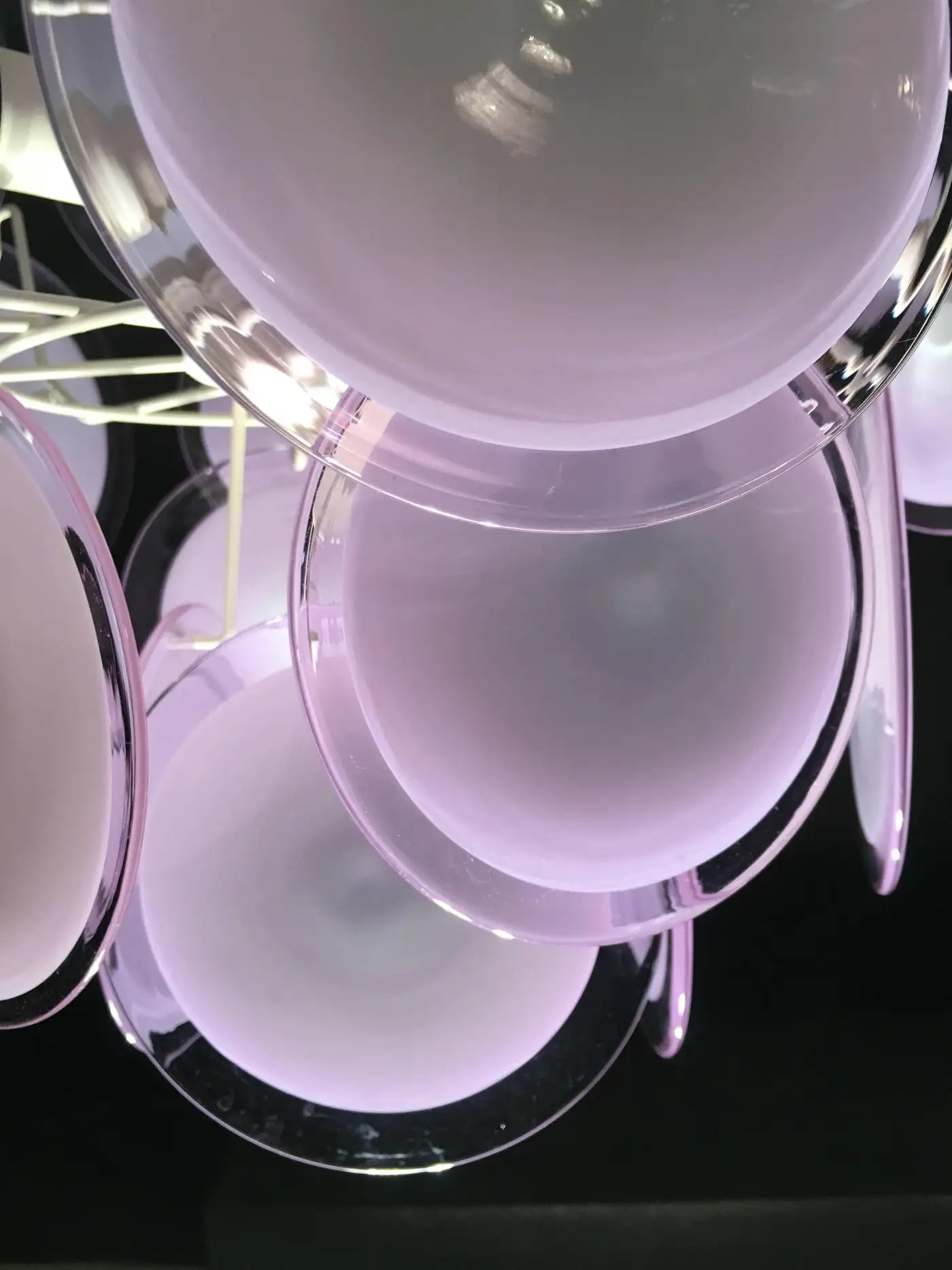 Vistosi Disc Murano Chandelier