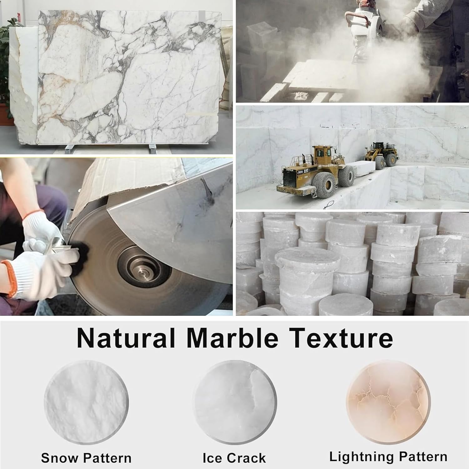 Alabaster Round Chandelier, D24 Inch Natural Spanish Marble Stone Texture Chandeliers