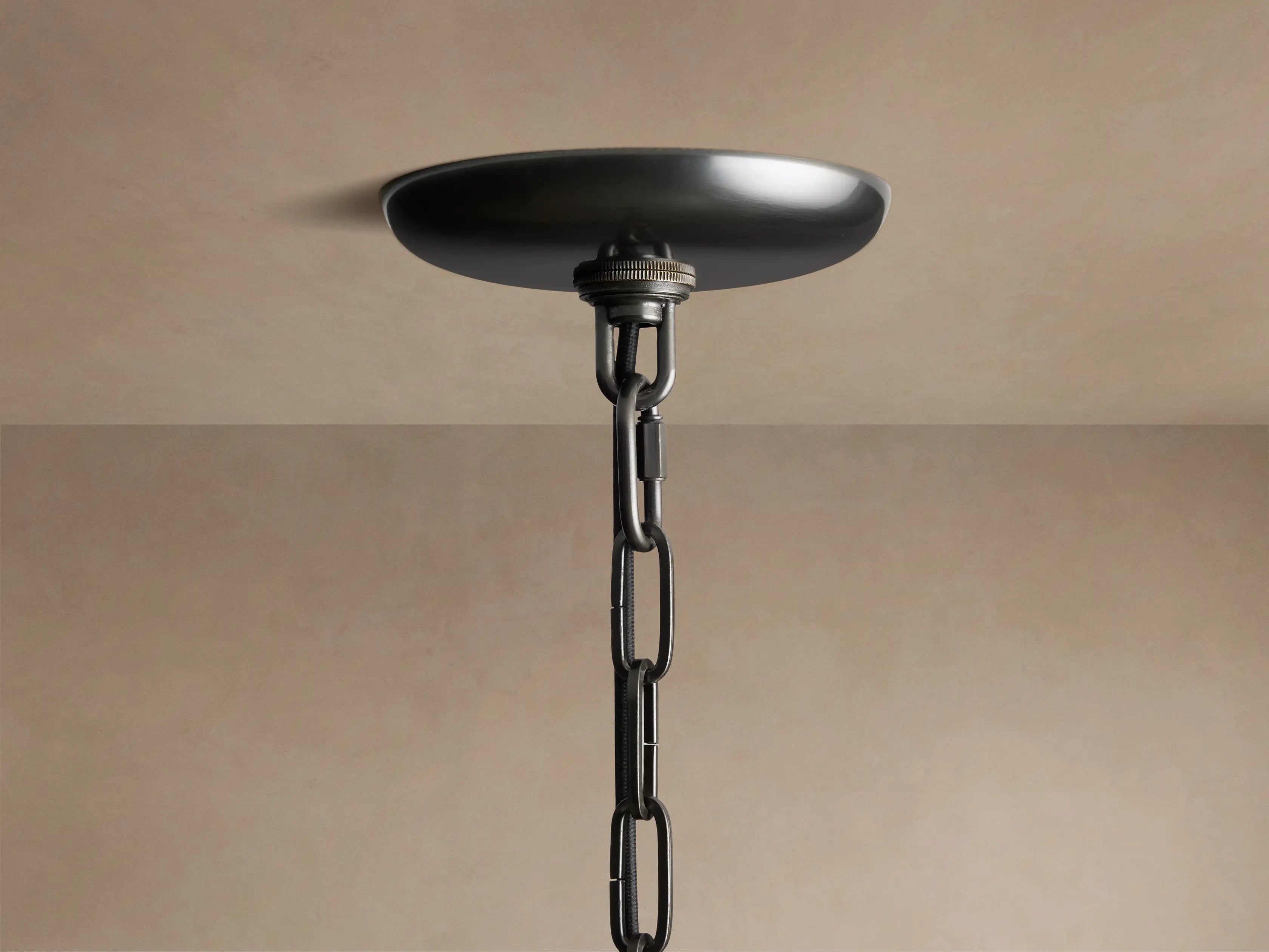 Amor 4-Tier Ghiaccio Glass Round Chandelier 36"