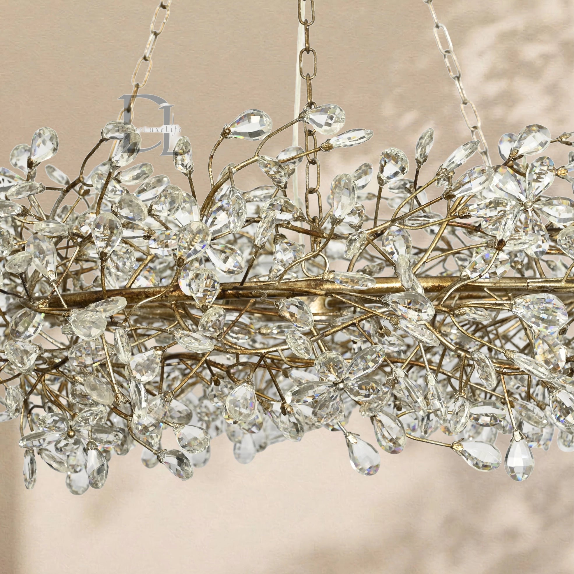 Fiore Crown Chandelier 39" 48" 60"