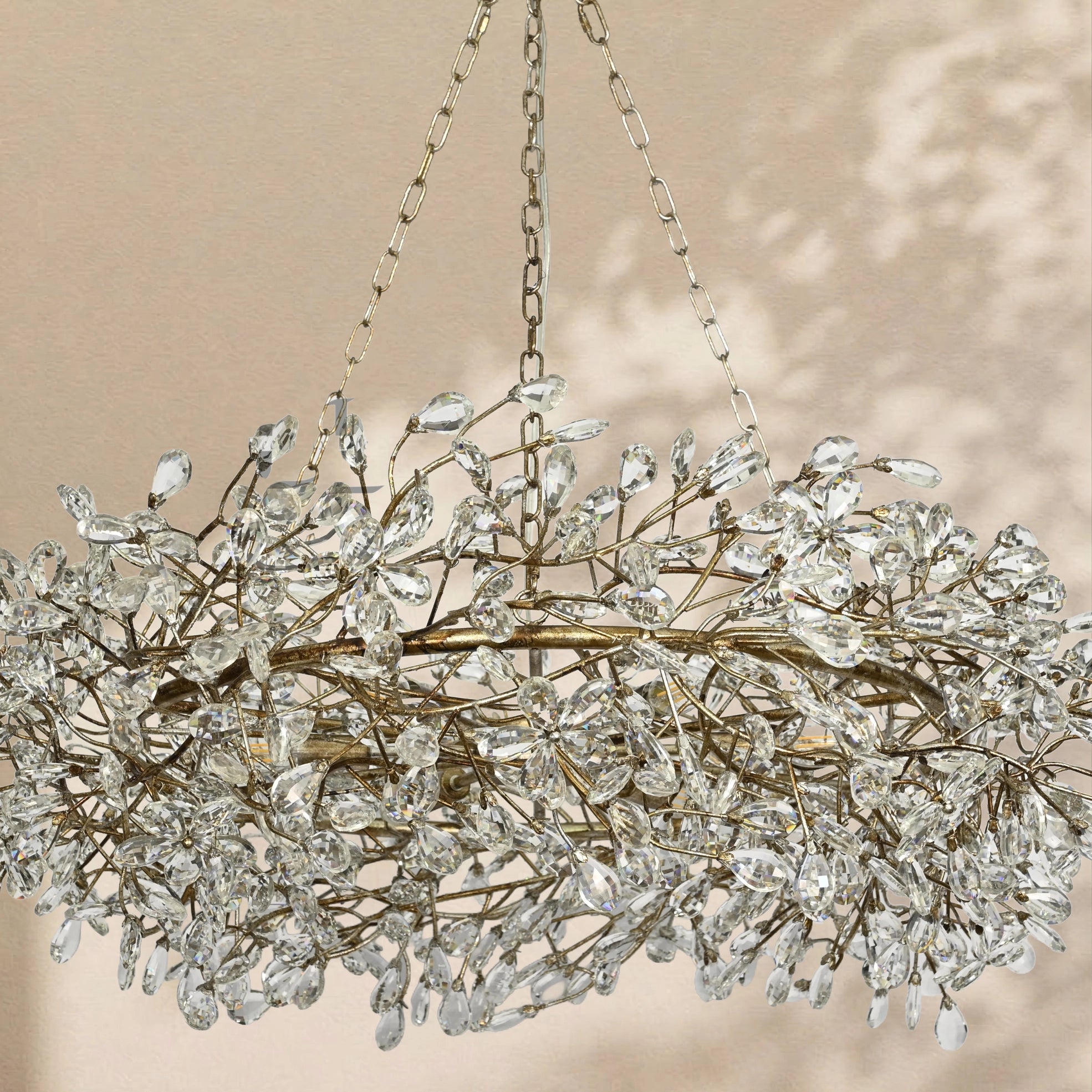 Fiore Crown Chandelier 39" 48" 60"