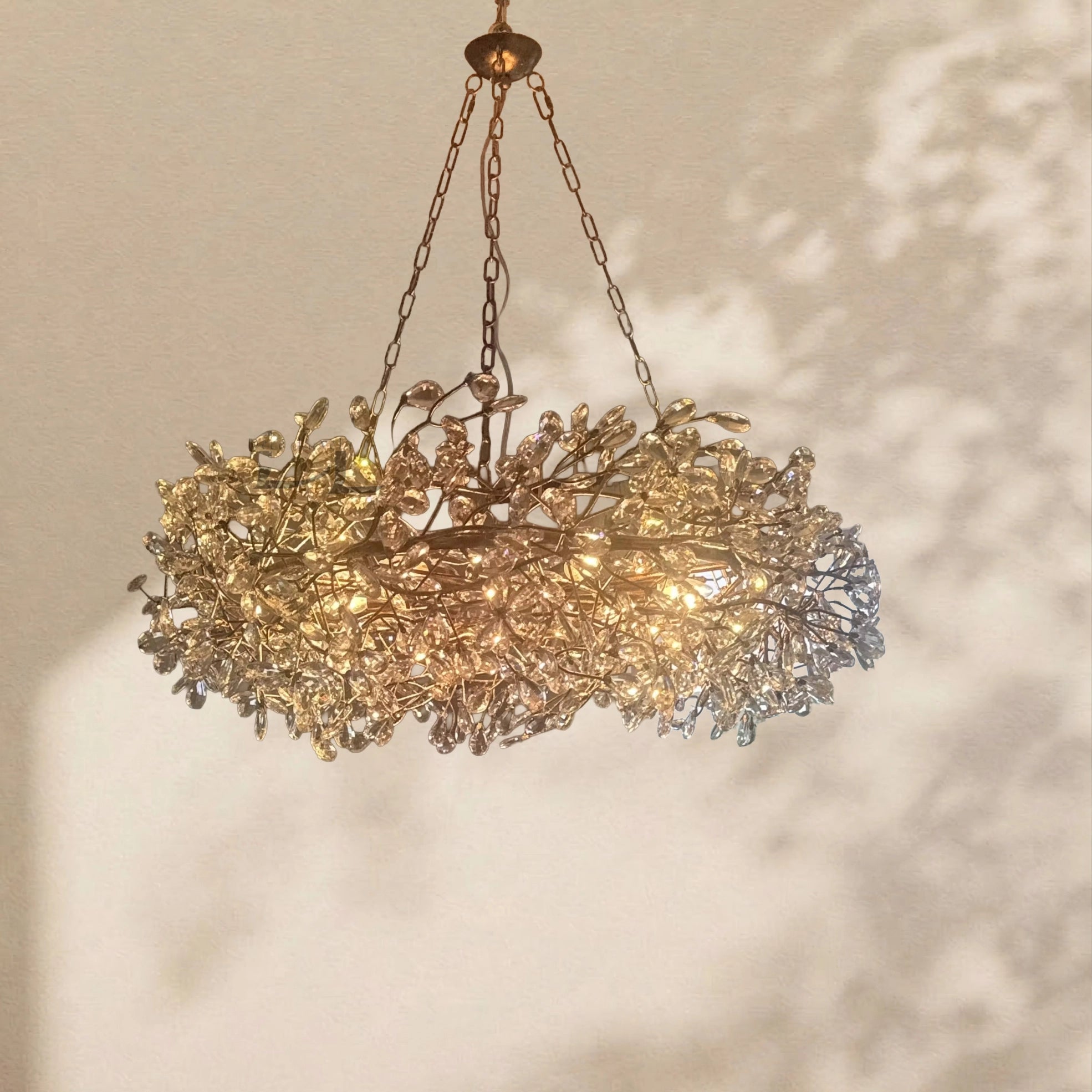 Fiore Crown Chandelier 39" 48" 60"