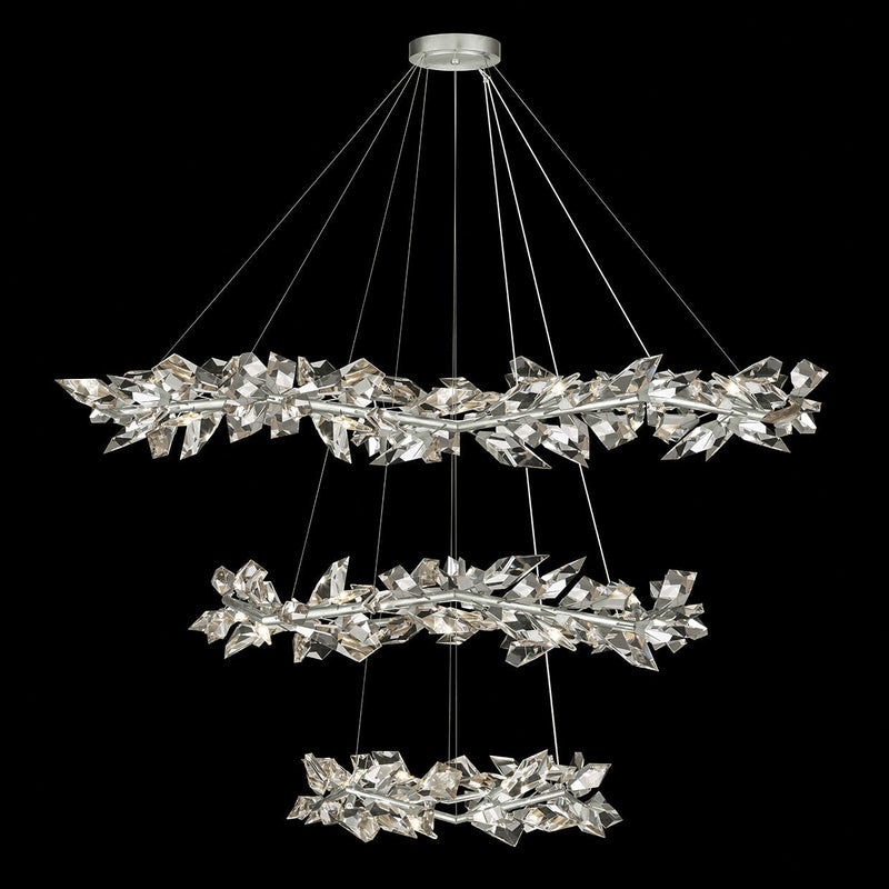 Foret Triple Tier Round Pendant