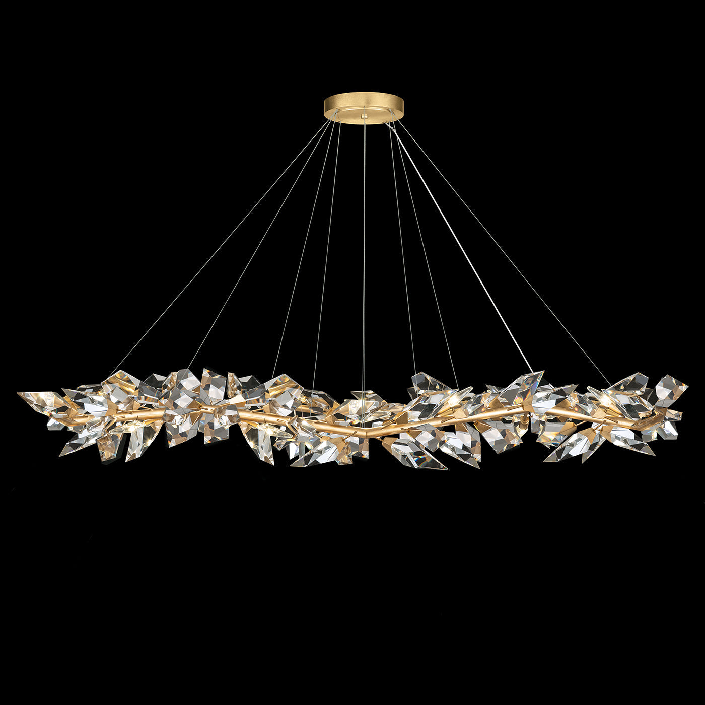 Foret Triple Tier Round Pendant