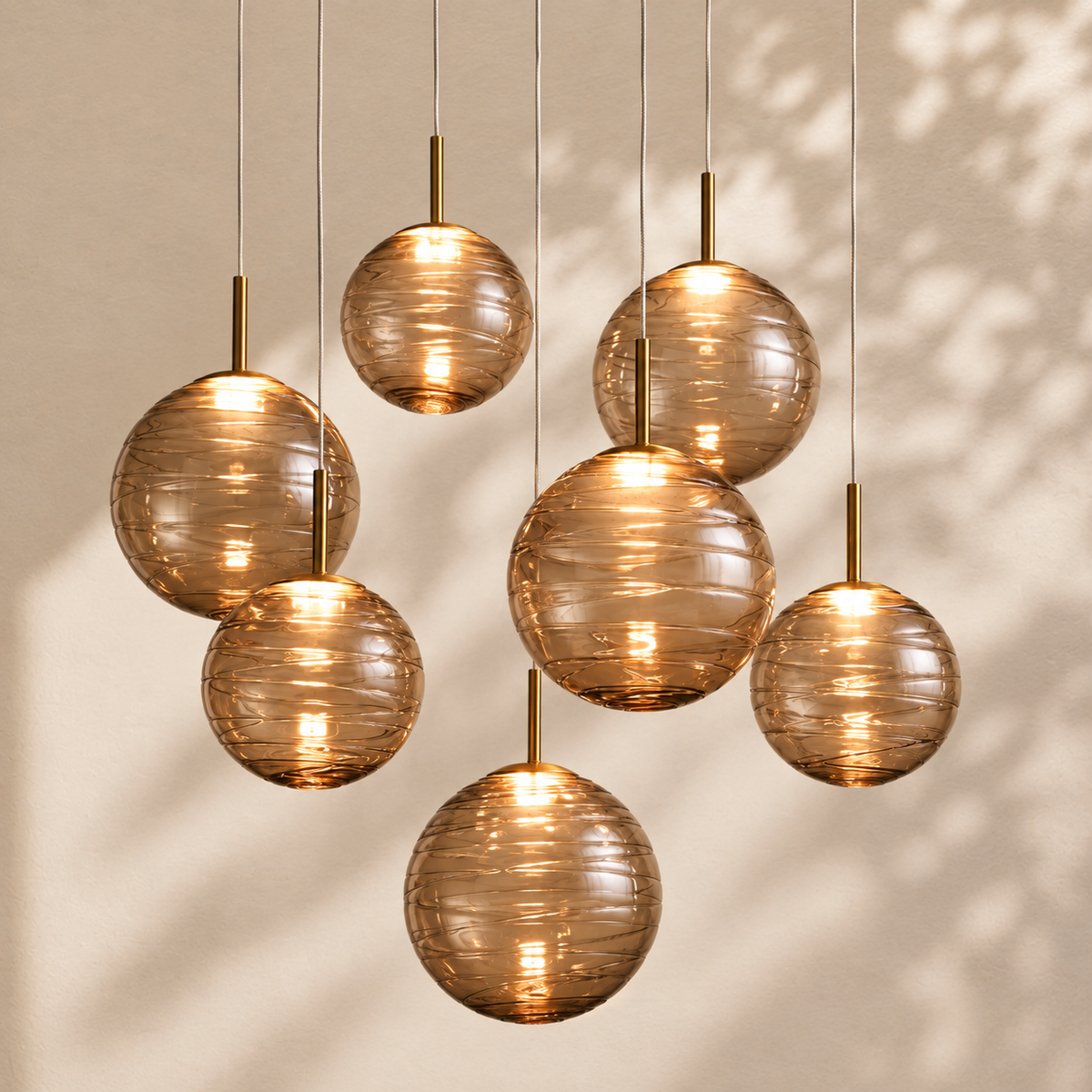 Casen Round Chandelier 20" 28" 34" 43"
