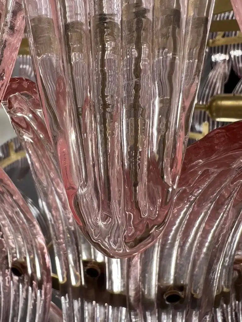 Giant Royal Palmette Murano Chandelier