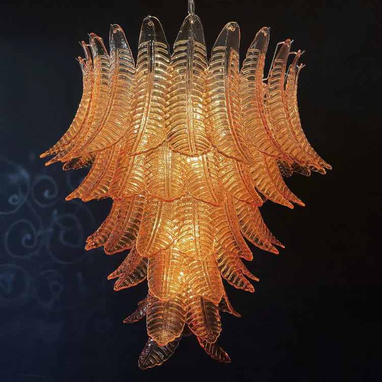 Felci Murano Glass Chandelier