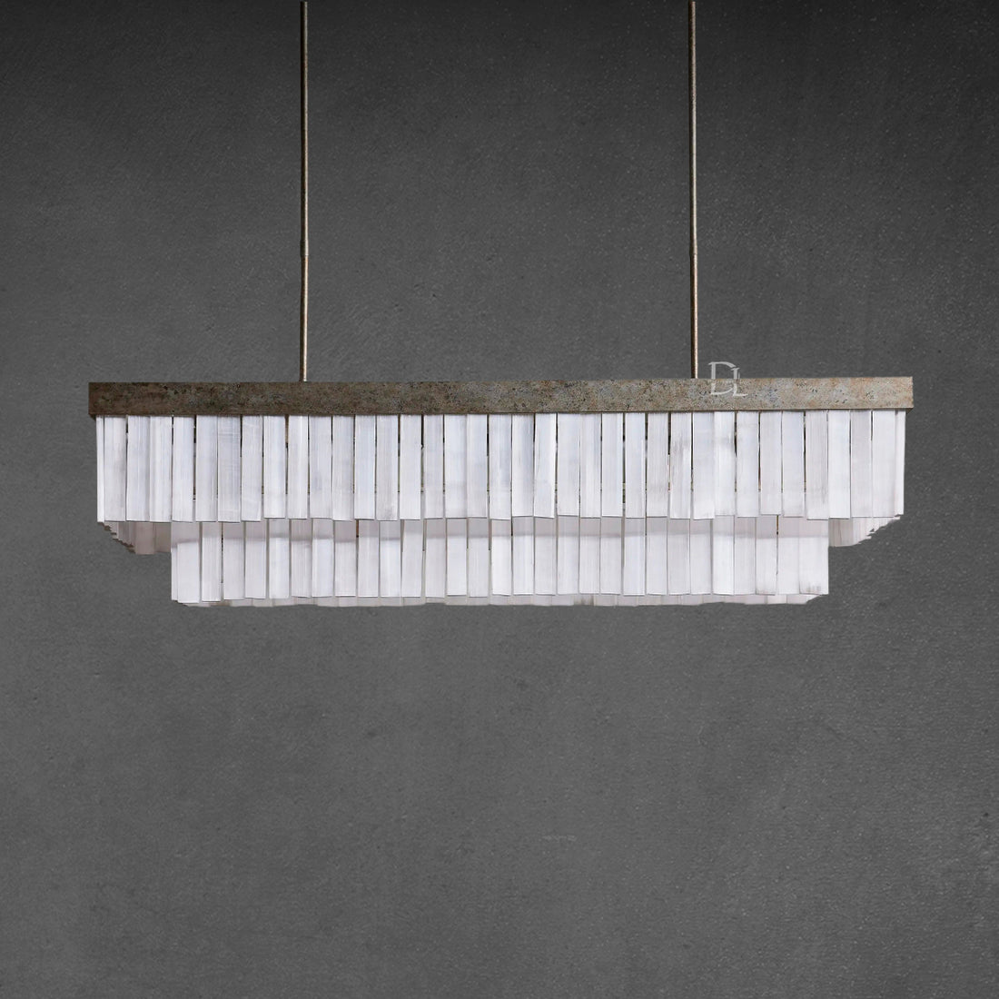 Adam Large Rectangular Chandelier