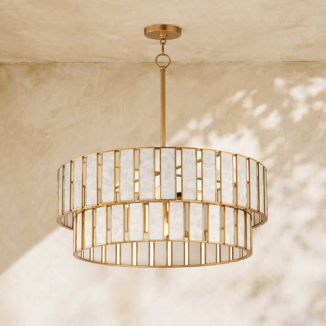 Elanger Round 2-Tier Chandelier
