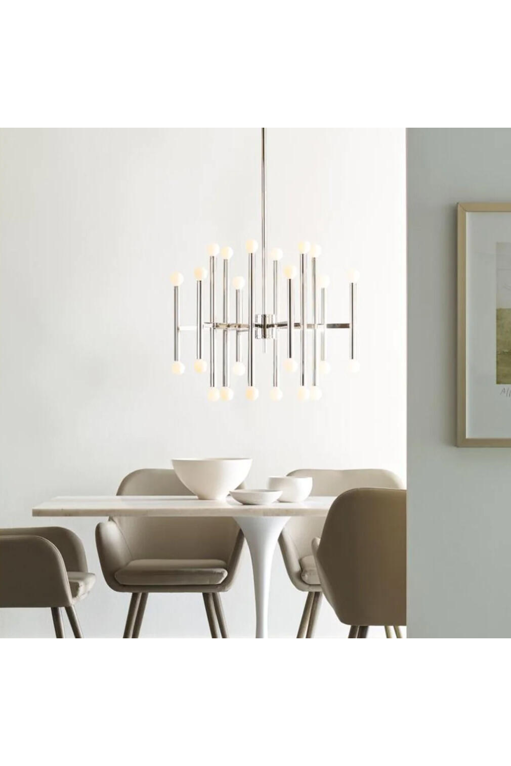 Vertical Tubes Chandelier